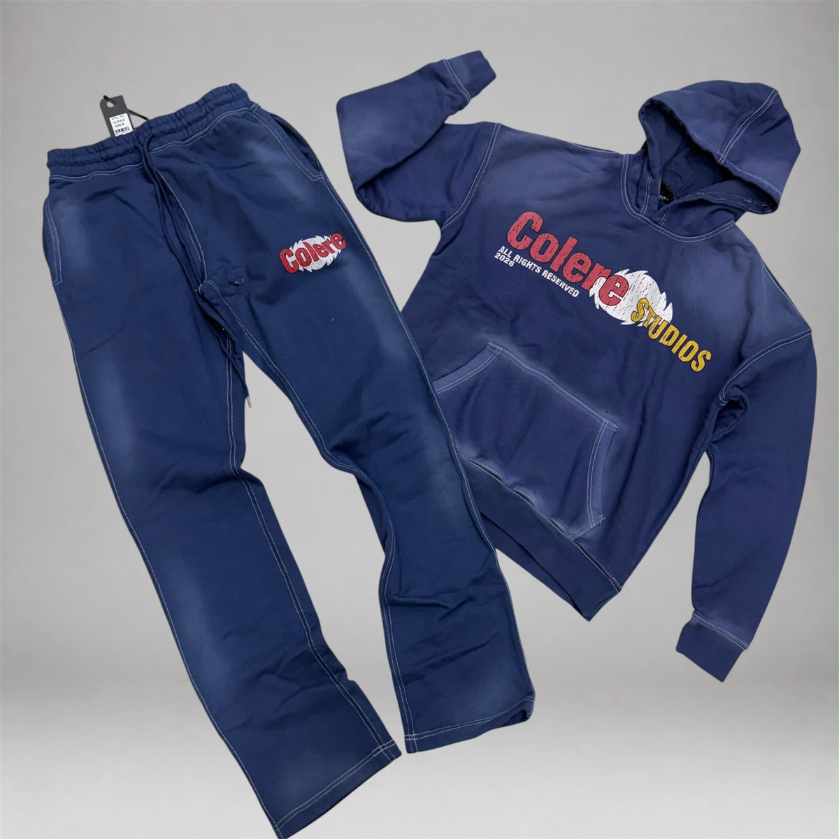 HDSN - Colere Stacked Sweatsuit - Blue