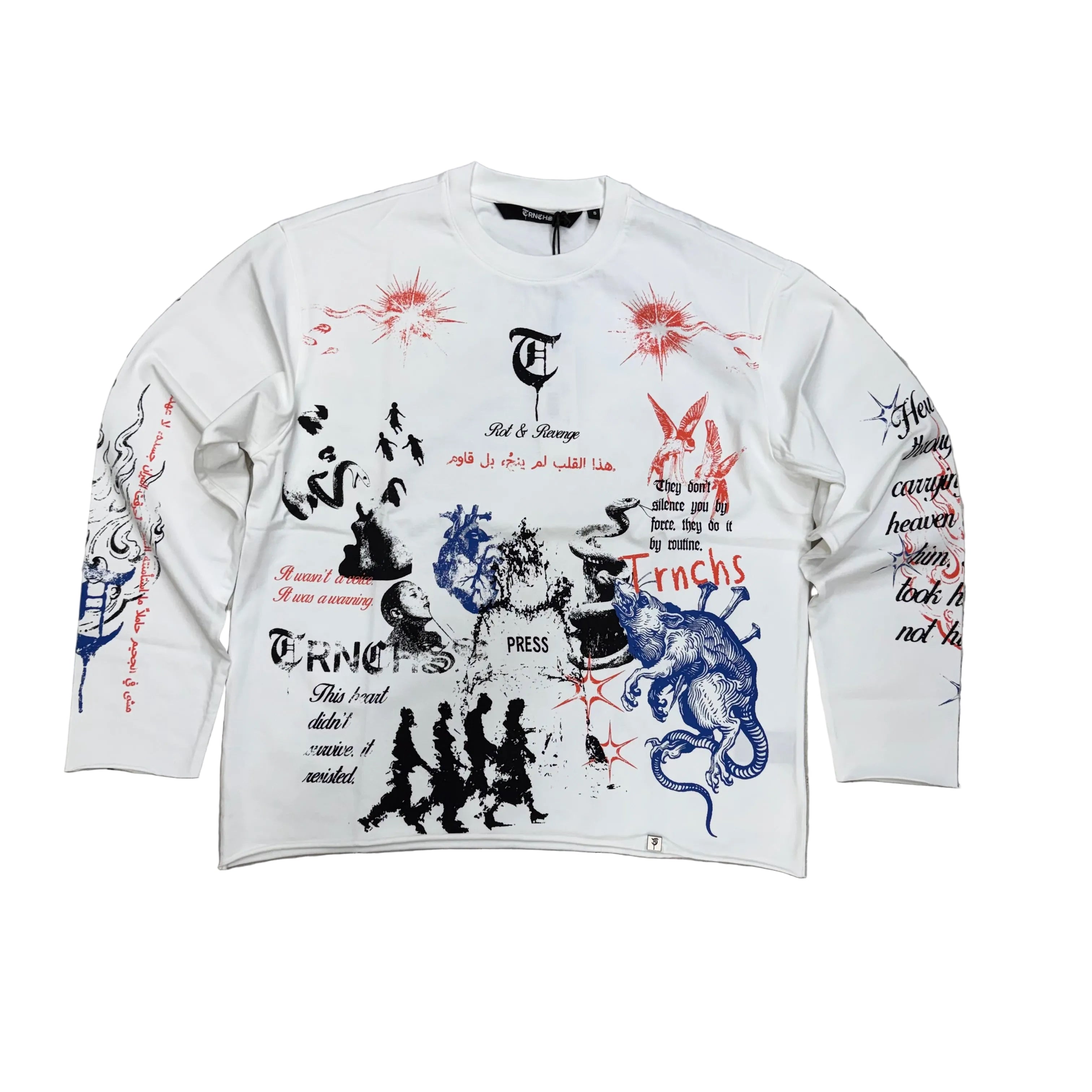 Trnchs - Field Notes - T Shirt - White - 18