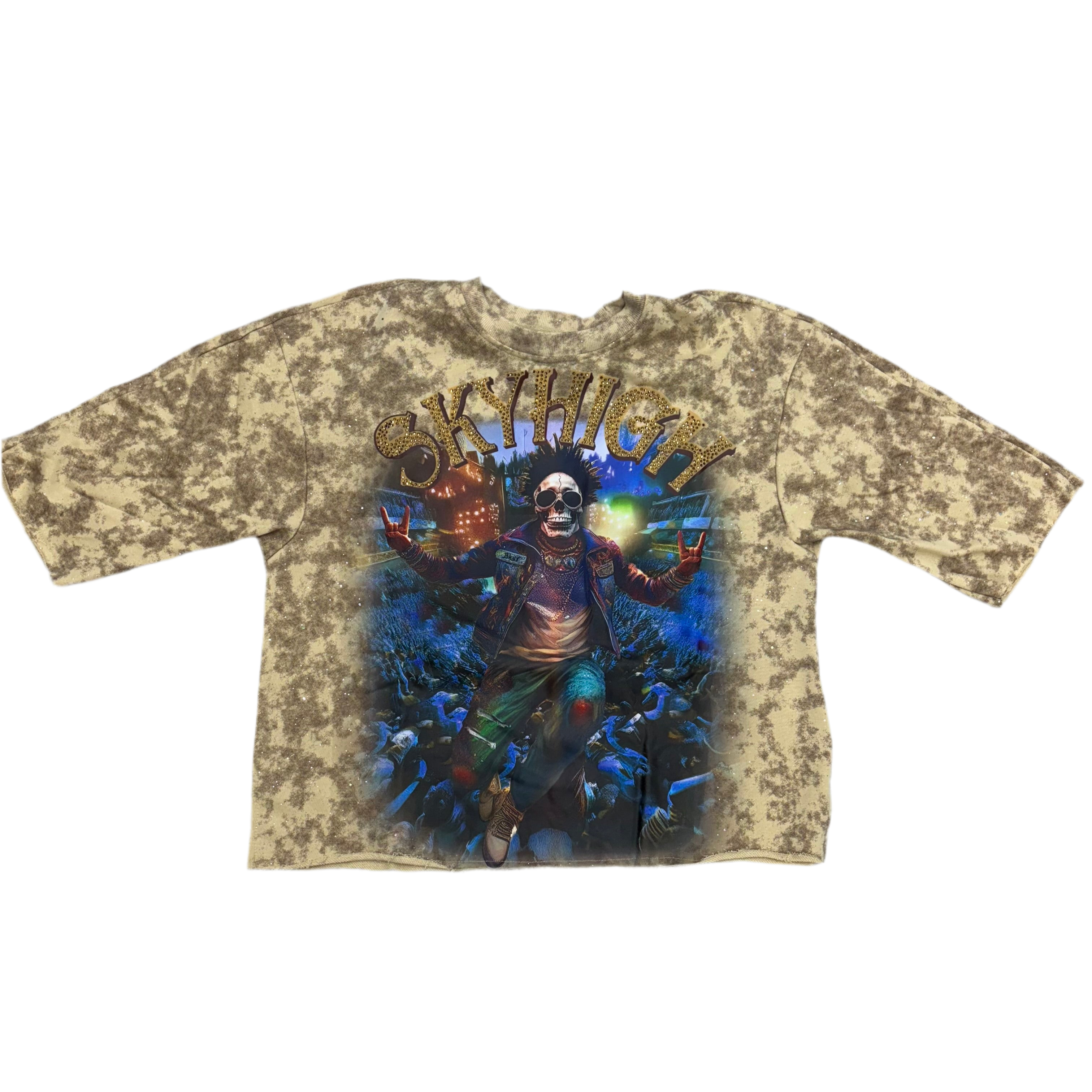 BKYS Rhinestone Sky High T-Shirt 1249