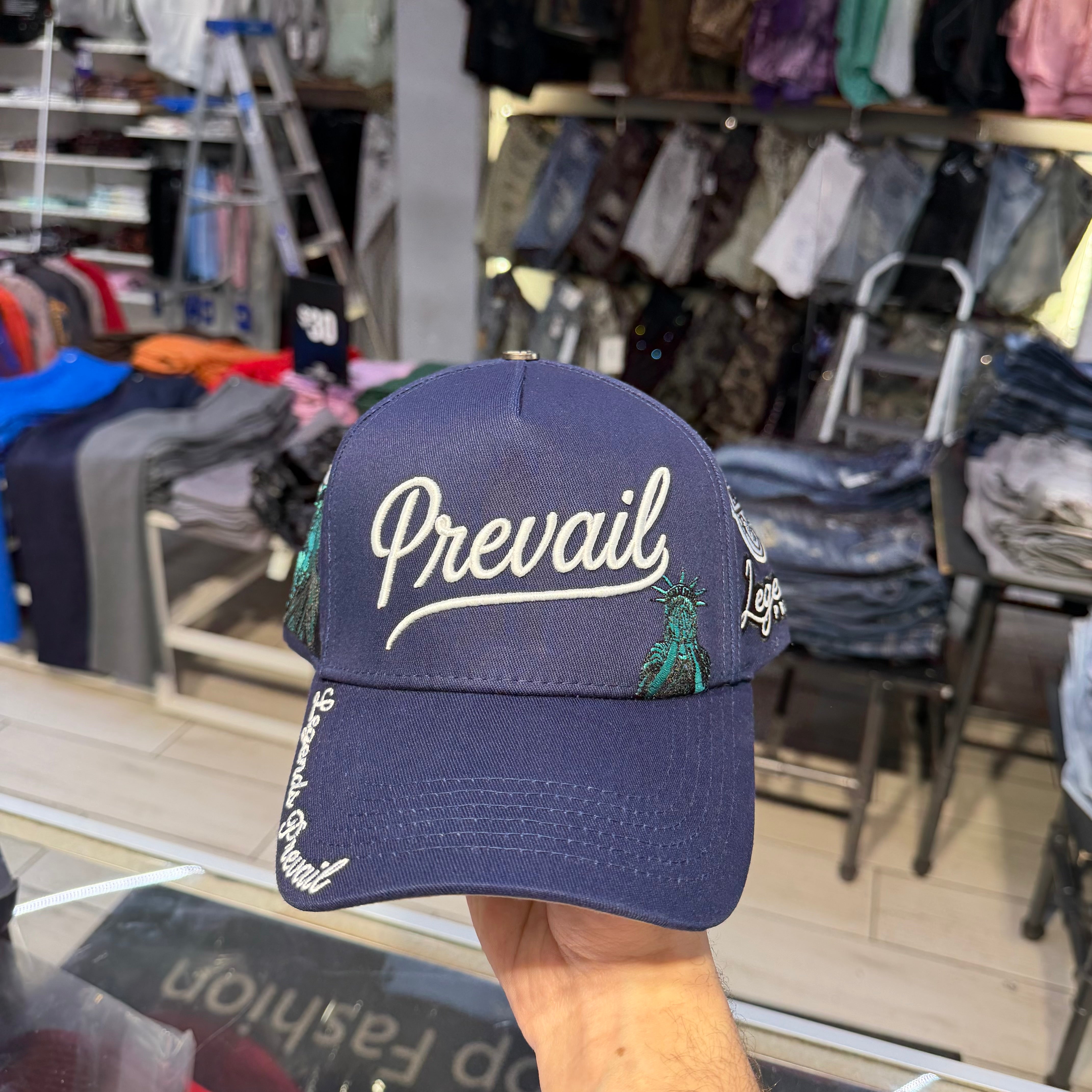 Prevail - Patch Trucker Hat - Navy
