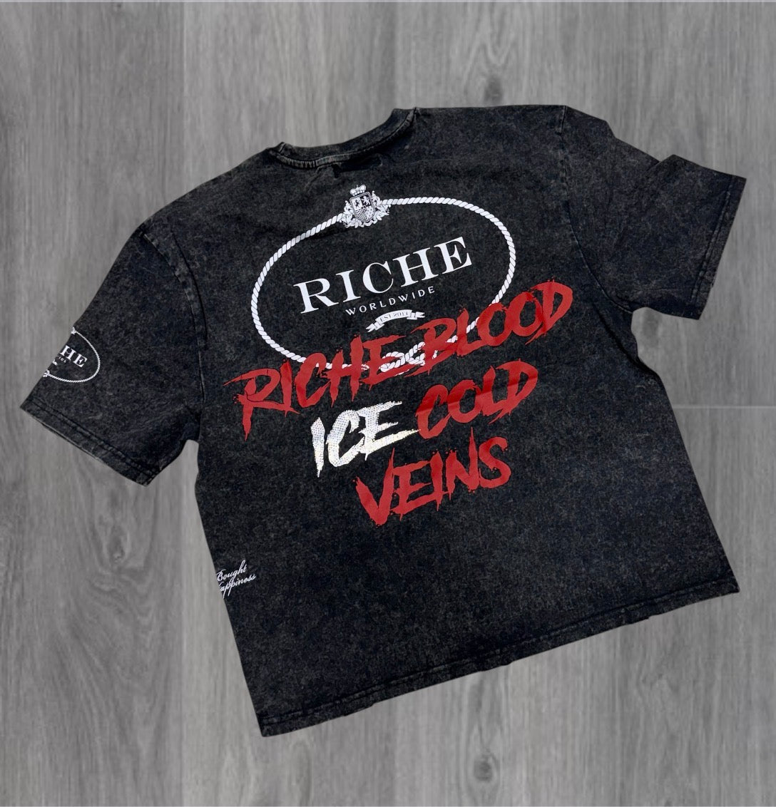 VR - Rich sins T-shirt - Black 2034