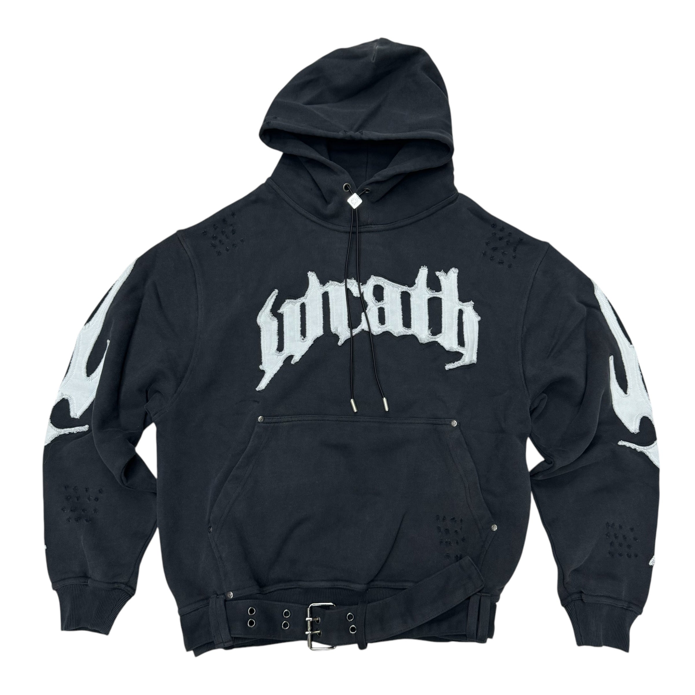 WrathBoy Opium Belt Hoodie Black 028A