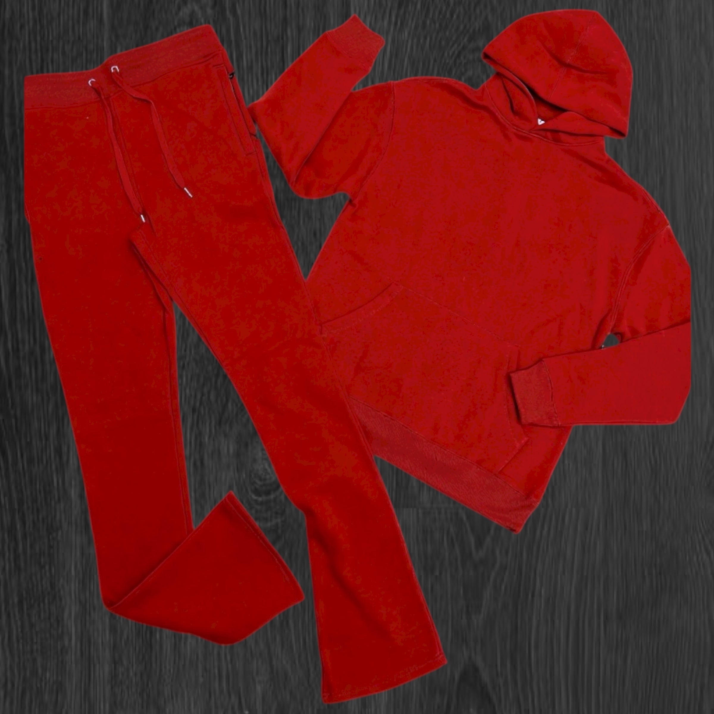 Narr - STACKED UpTown Sweat - Red - 1081