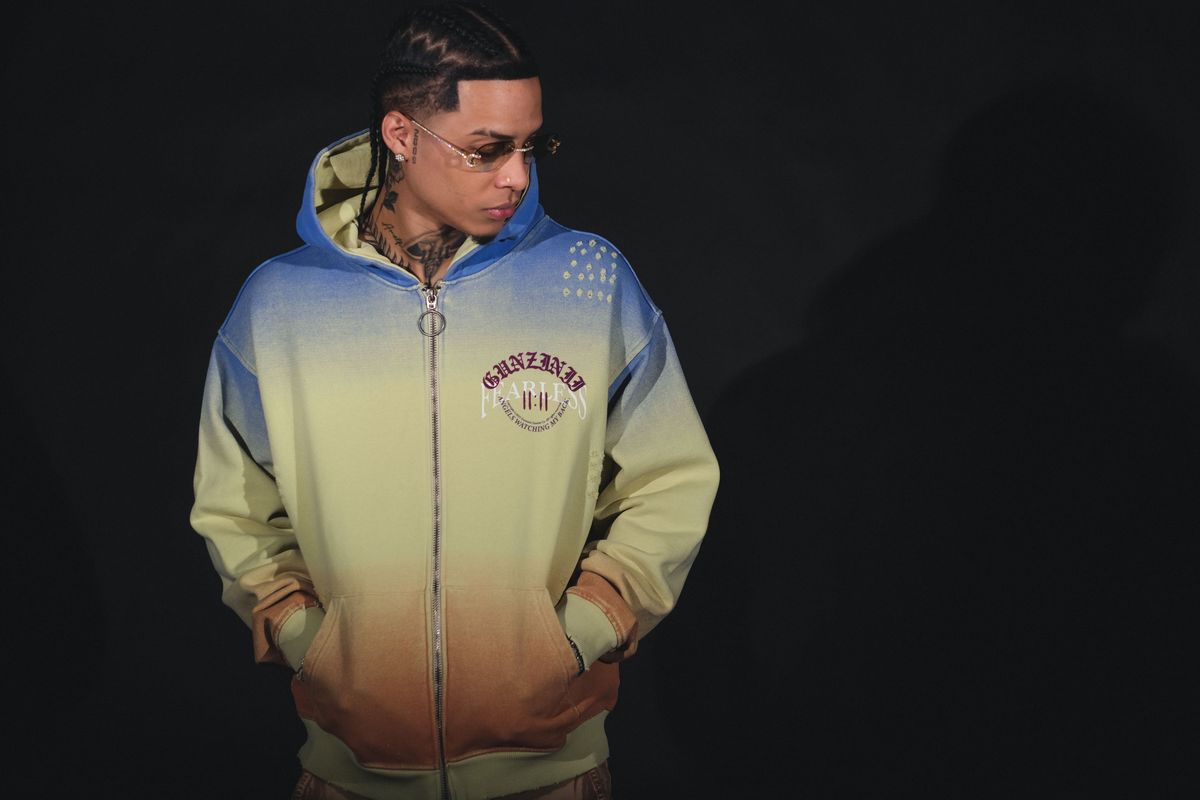 Gunzinii - Fearless Zip Hoodie - D.SAGE - GZ538