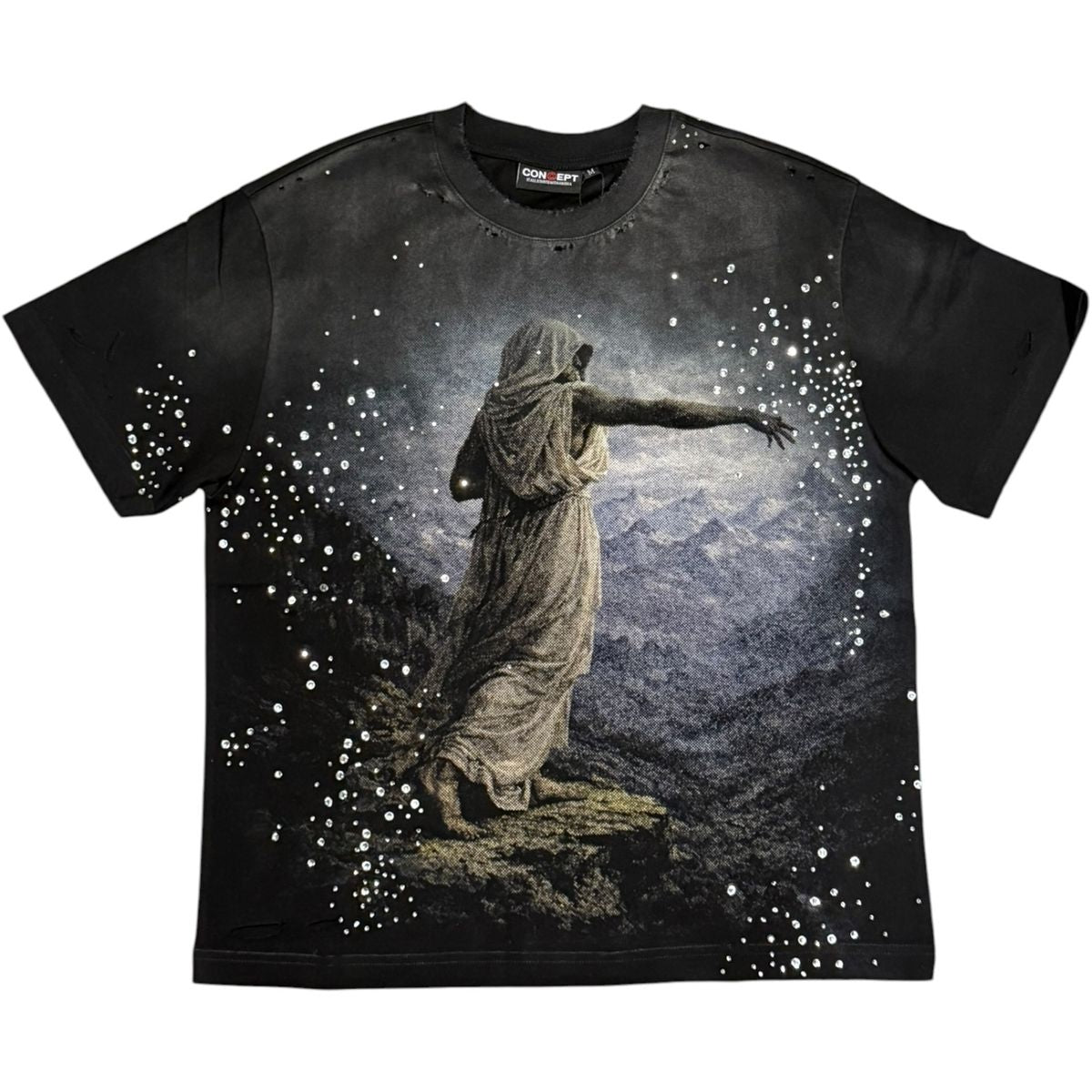 Con -  Seek T-shirt - Black Wash  - 1 (2)