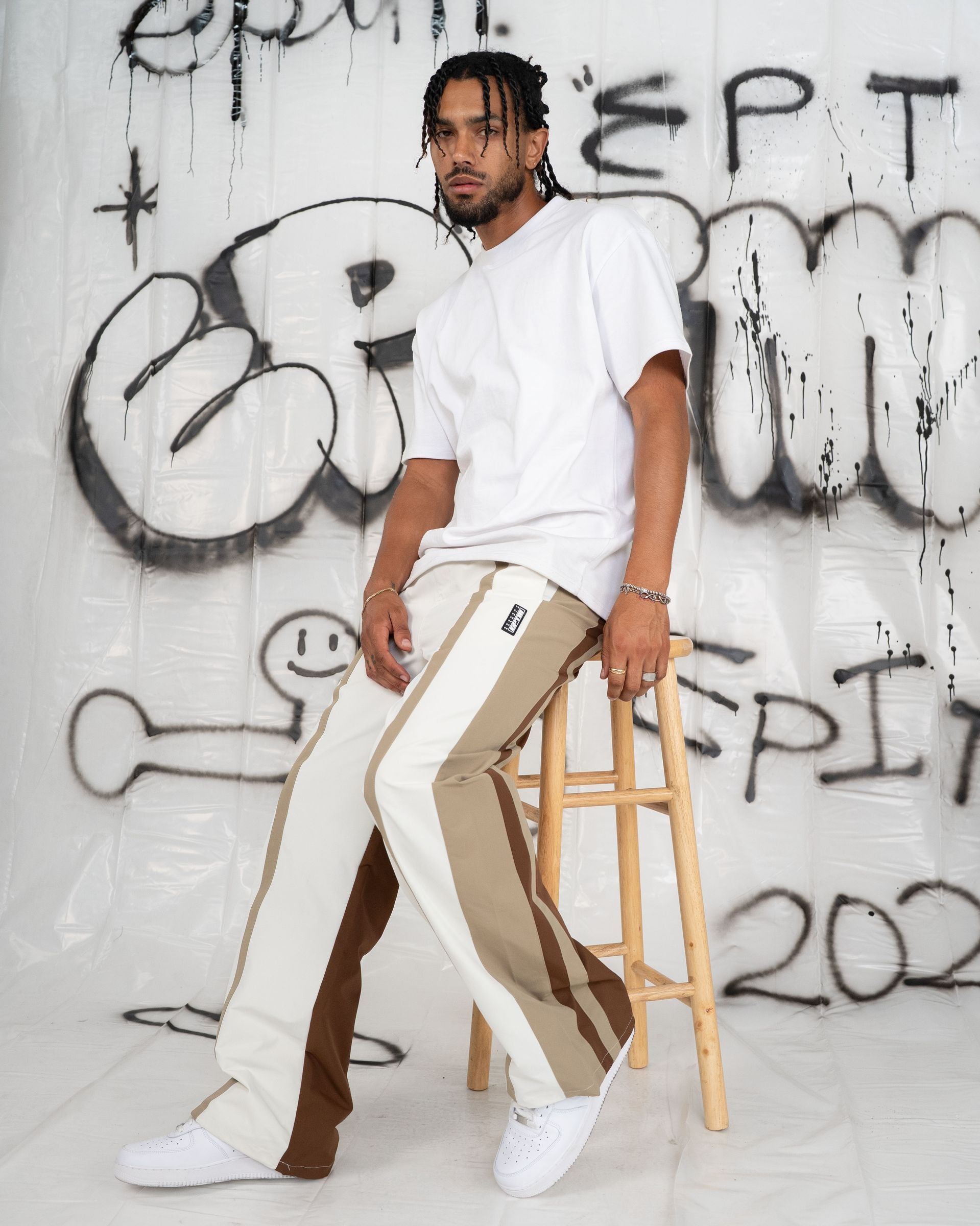 EPTM- FLAPJACK PANTS - Cream Brown