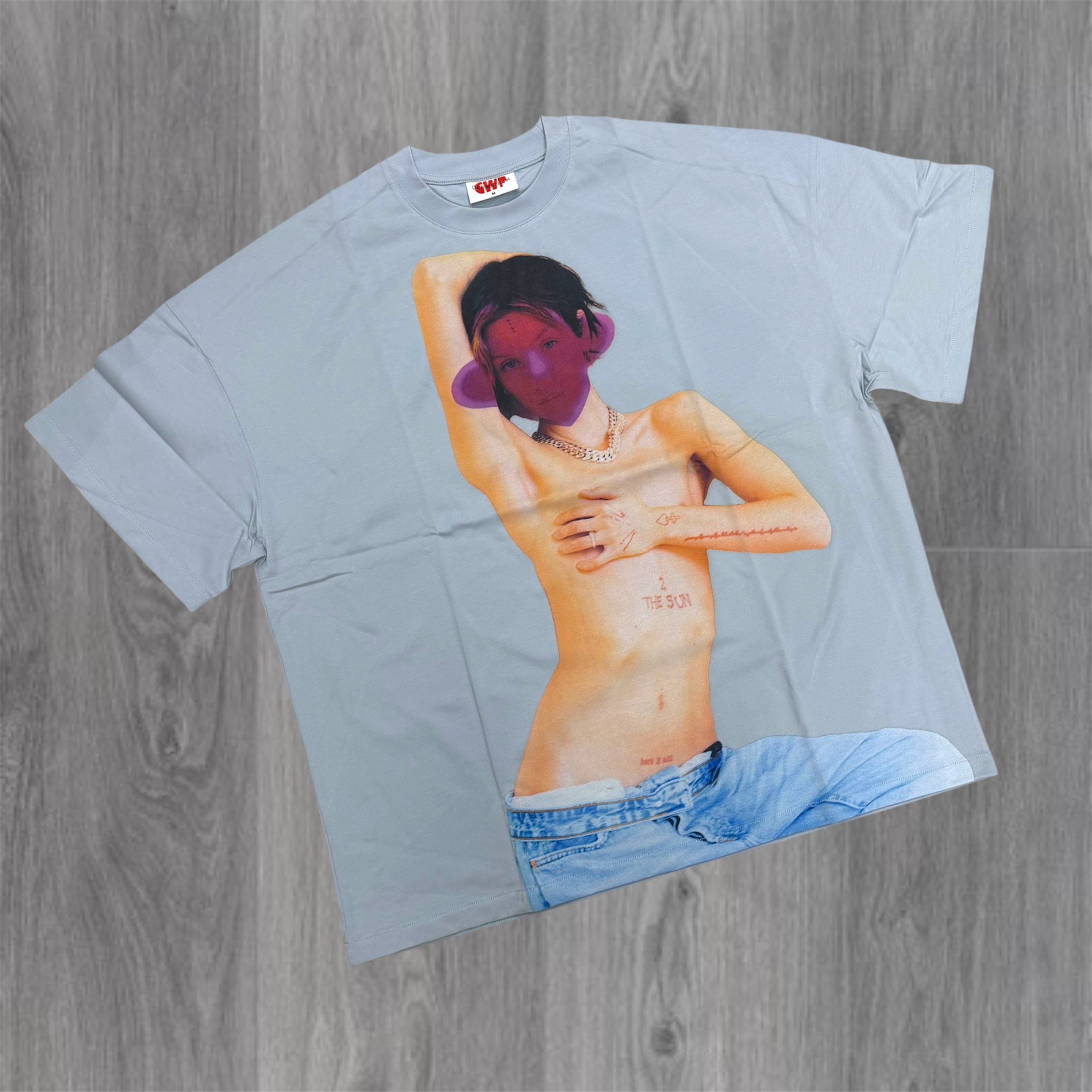Child Went Forth - Full Bleed Tee - Lt Blue 004