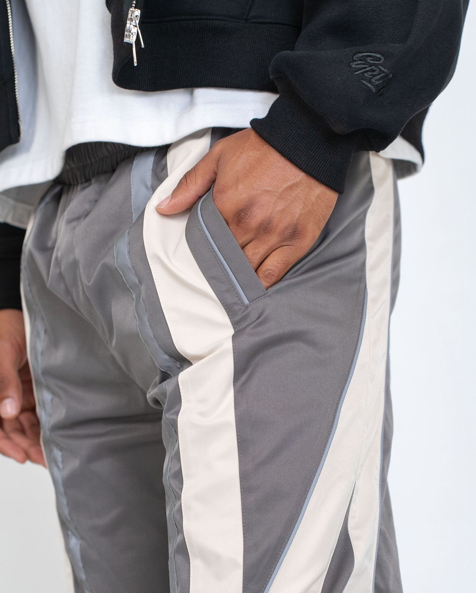 EPTM - DEREK Windbreaker Pants - Grey 952