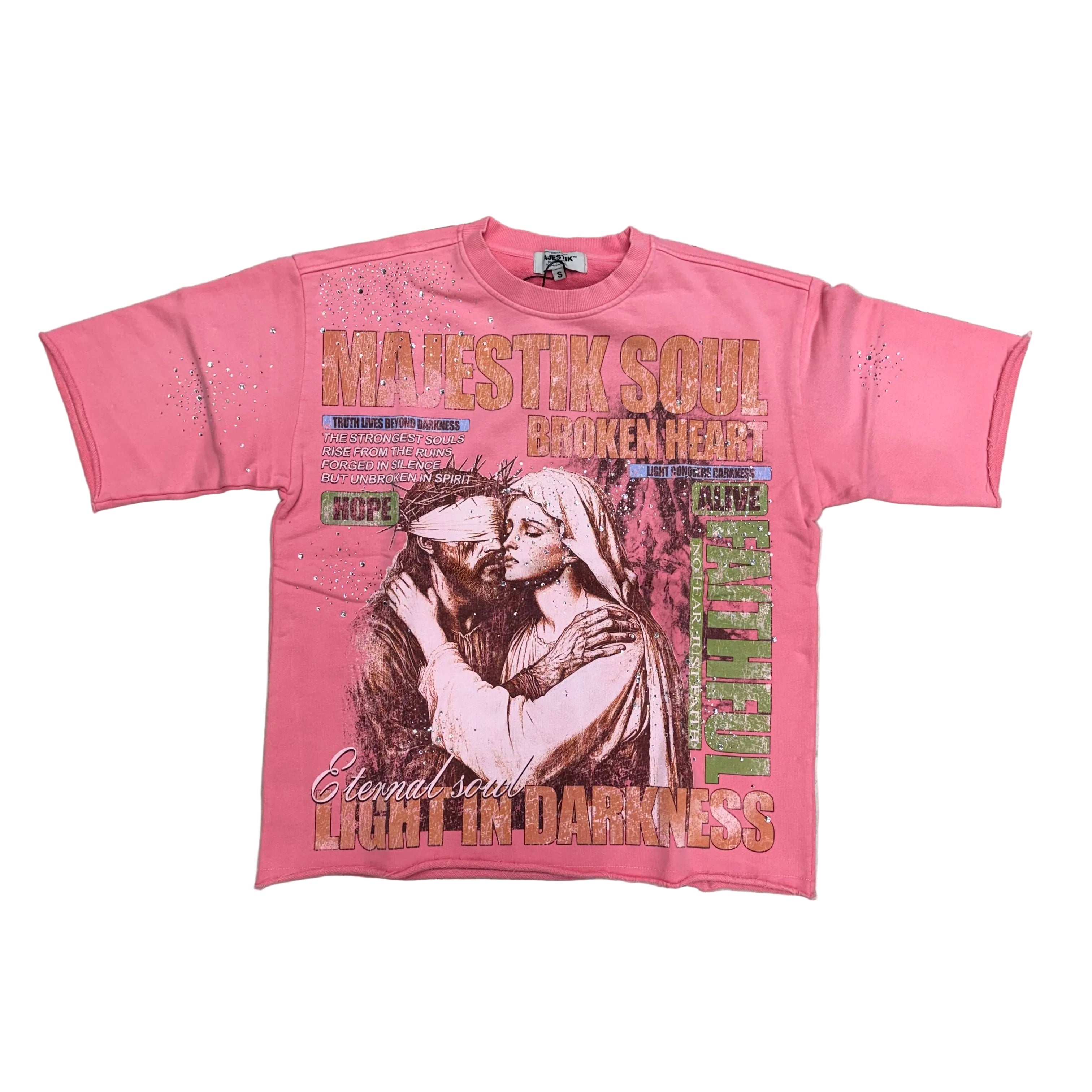 MJSTK - Faithful T-shirt - Pink- 2637