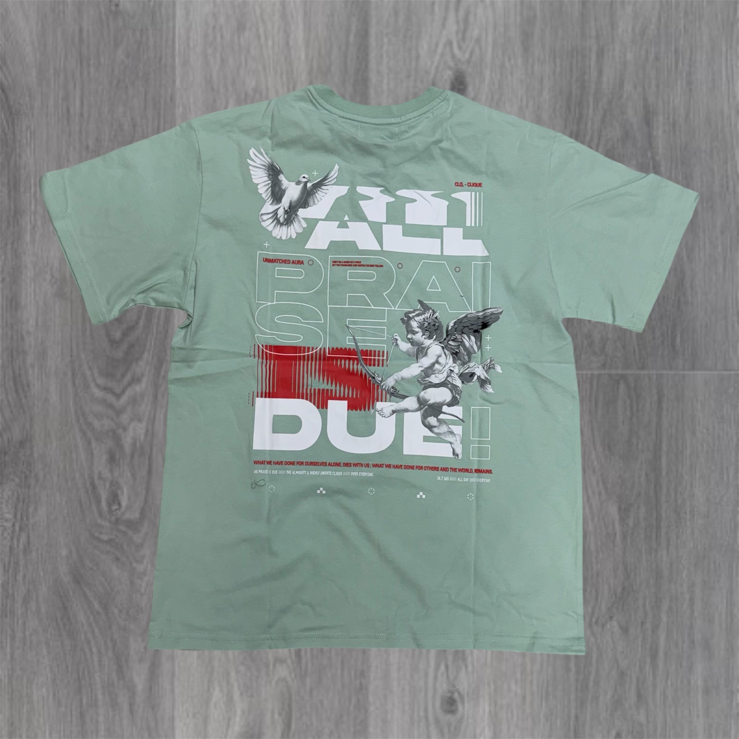 UNDRTD - The Almighty  T-shirt - Mint - 6103