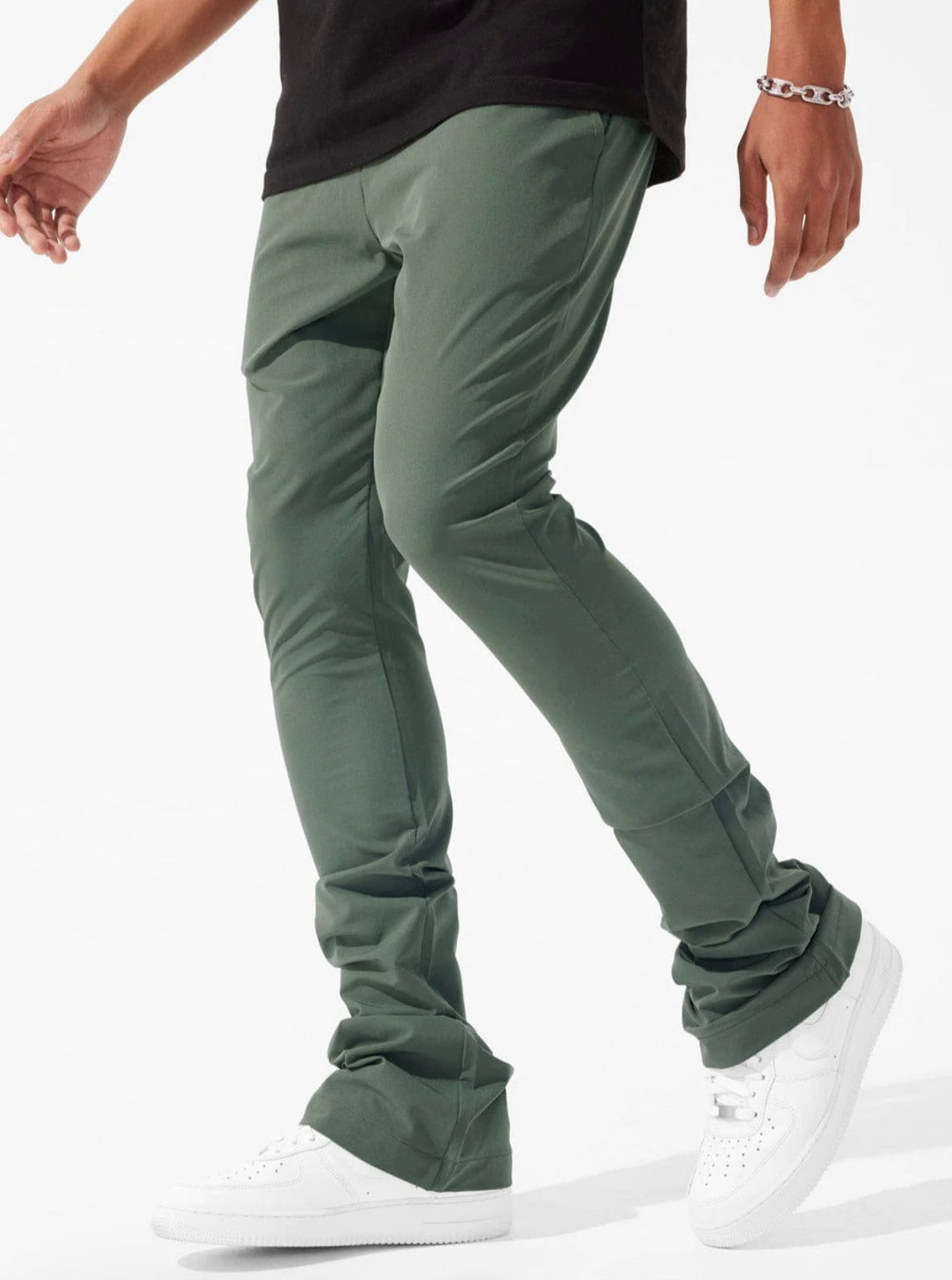 JC Stacked Bali Athletic Pants Olive 8831L