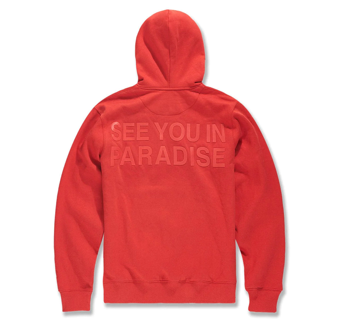Jordan Craig See you in paradise Hoodie Red   8550 (S)