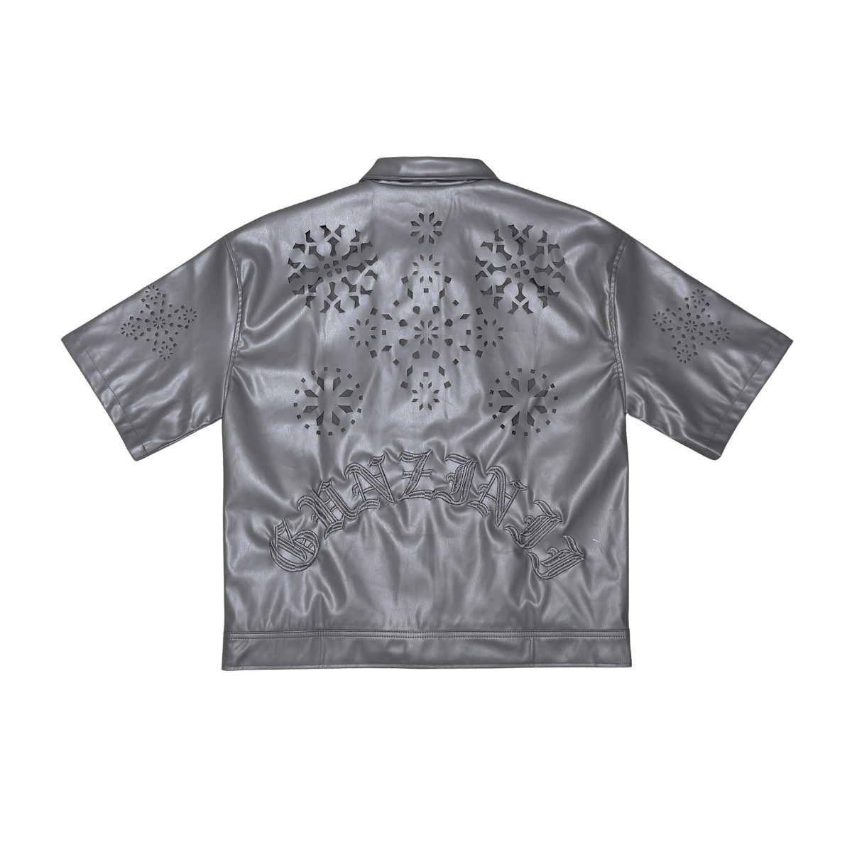 Gunzini - Stacked PU Leather Set - LtGrey - Gz1047 gc1046