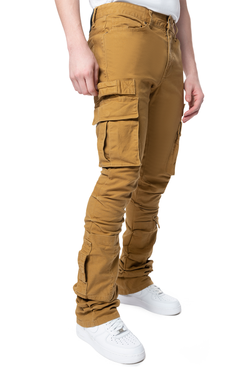 Rise Handle Cargo Pant wheat 24538