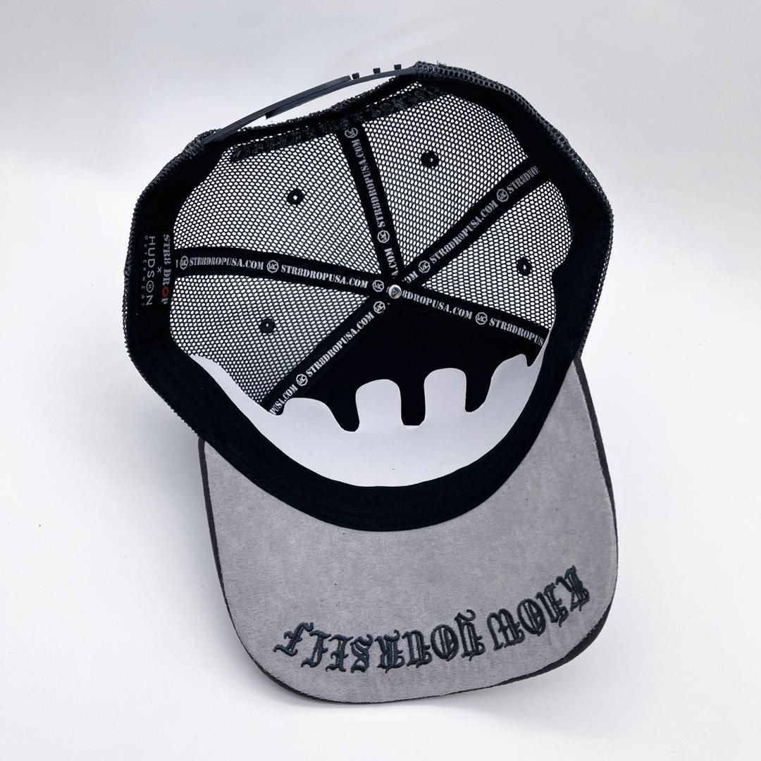 Hudson - “Stars”  777 Trucker hat - Grey V1