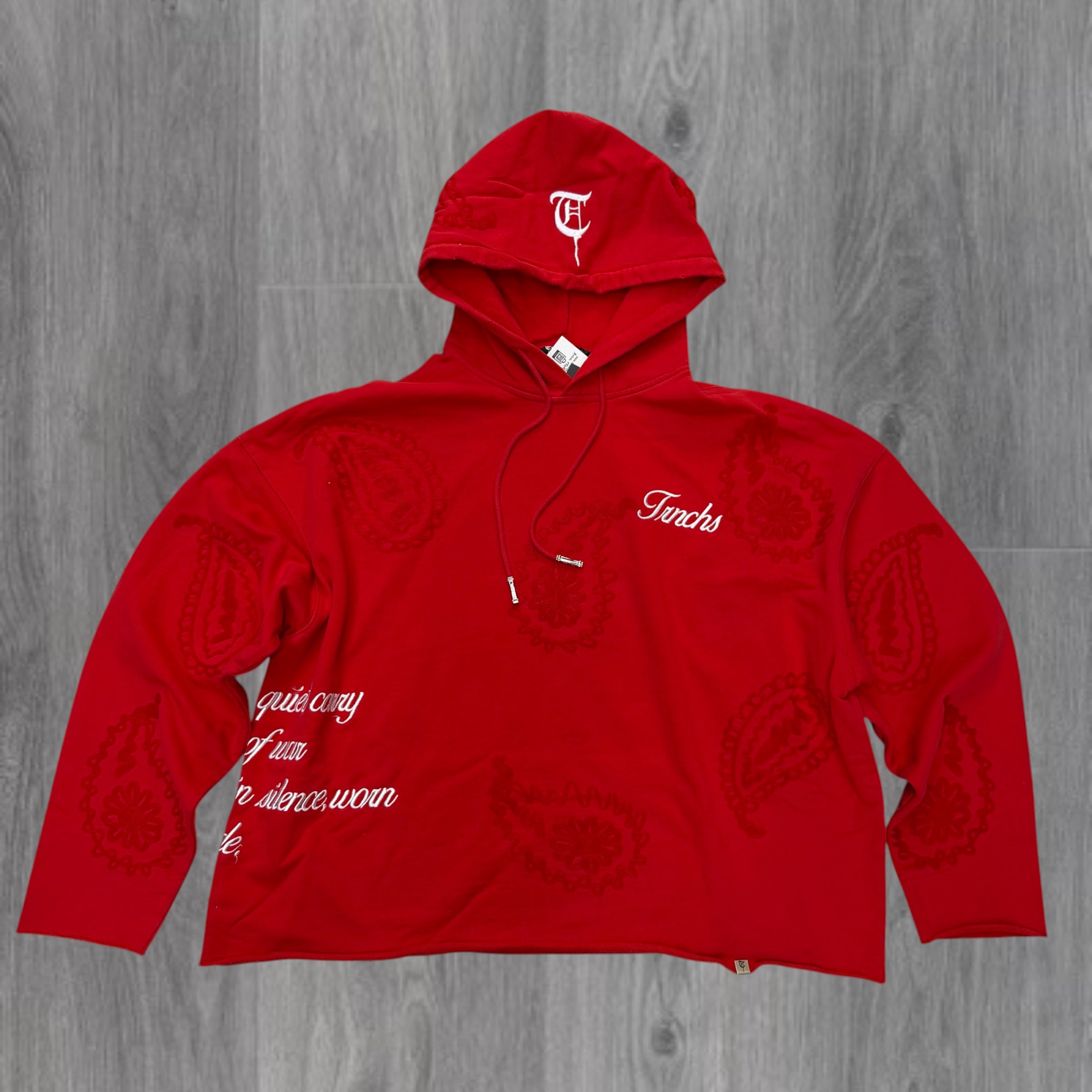 Trnchs - Command Hoodie - Red- 08