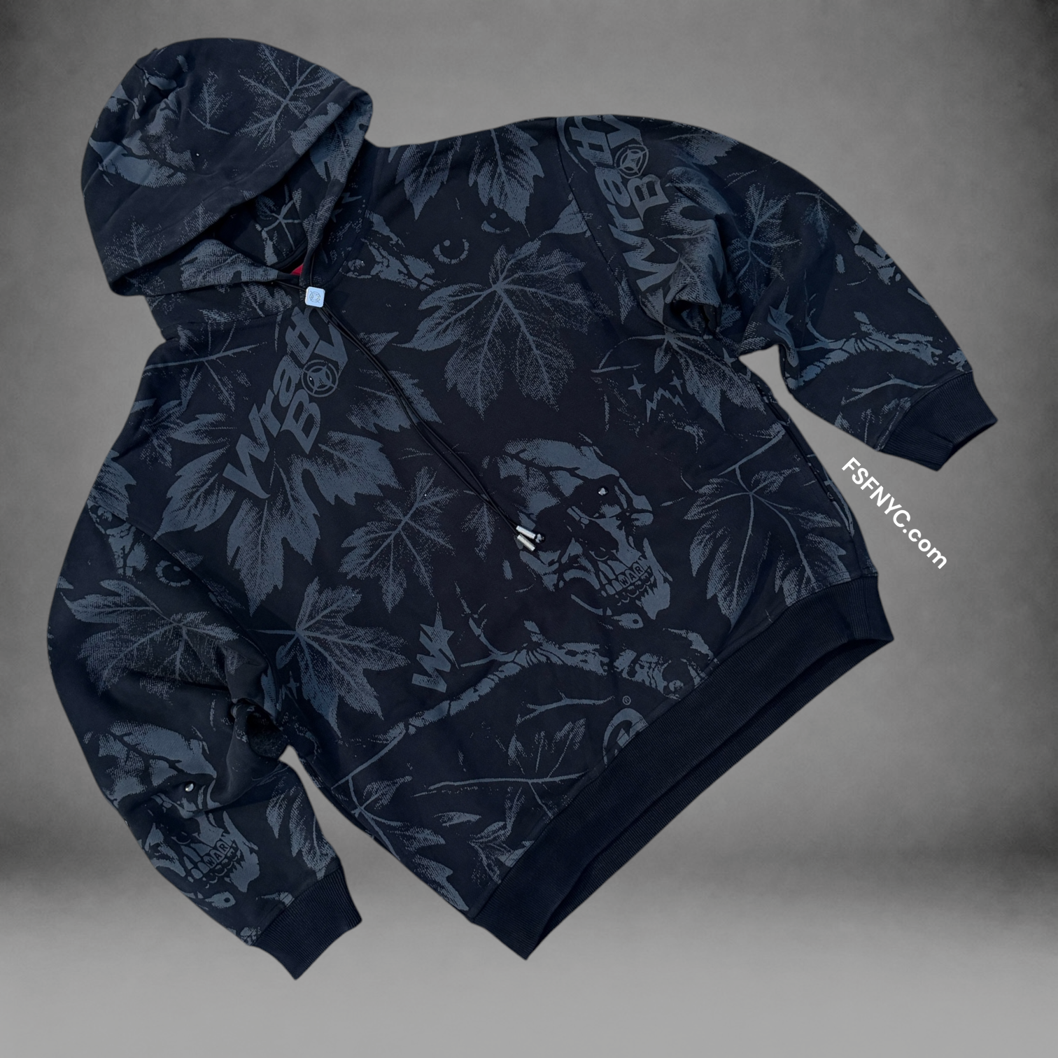WrathBoy - Hidden Hoodie - Black - 162