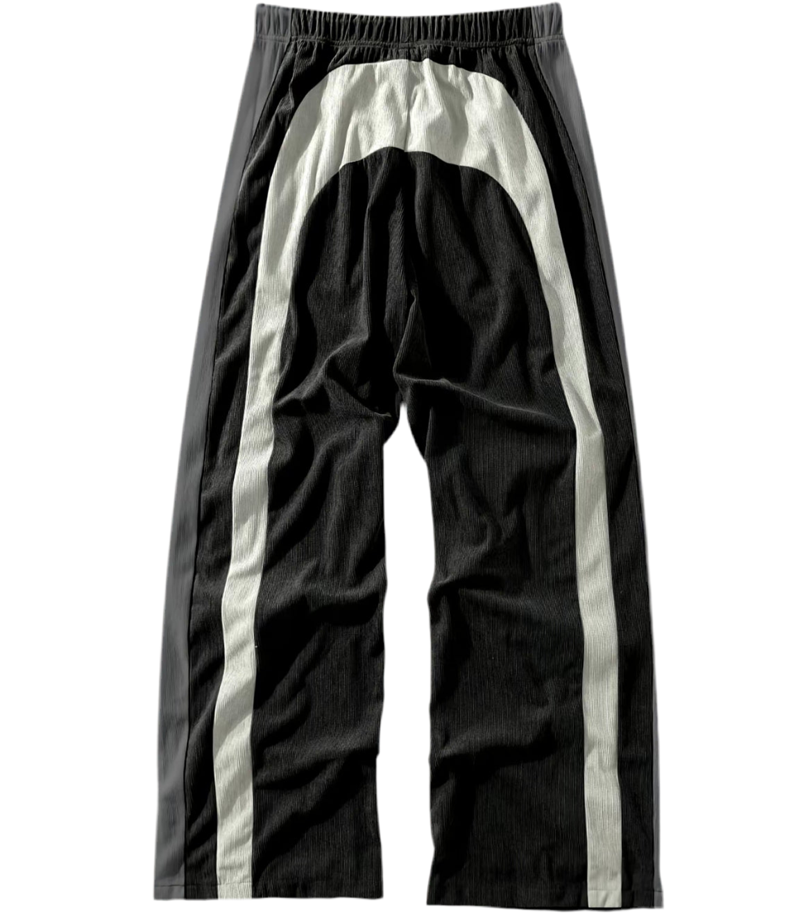 Corduroy - Flare Fit Pants - Multi Black