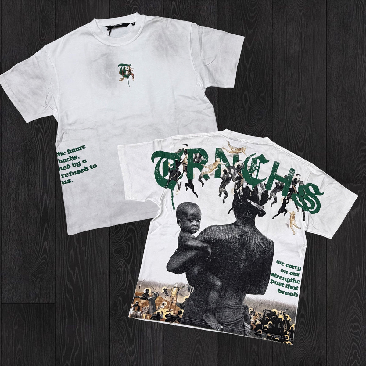 Trnchs - Bond Tee - White 6030