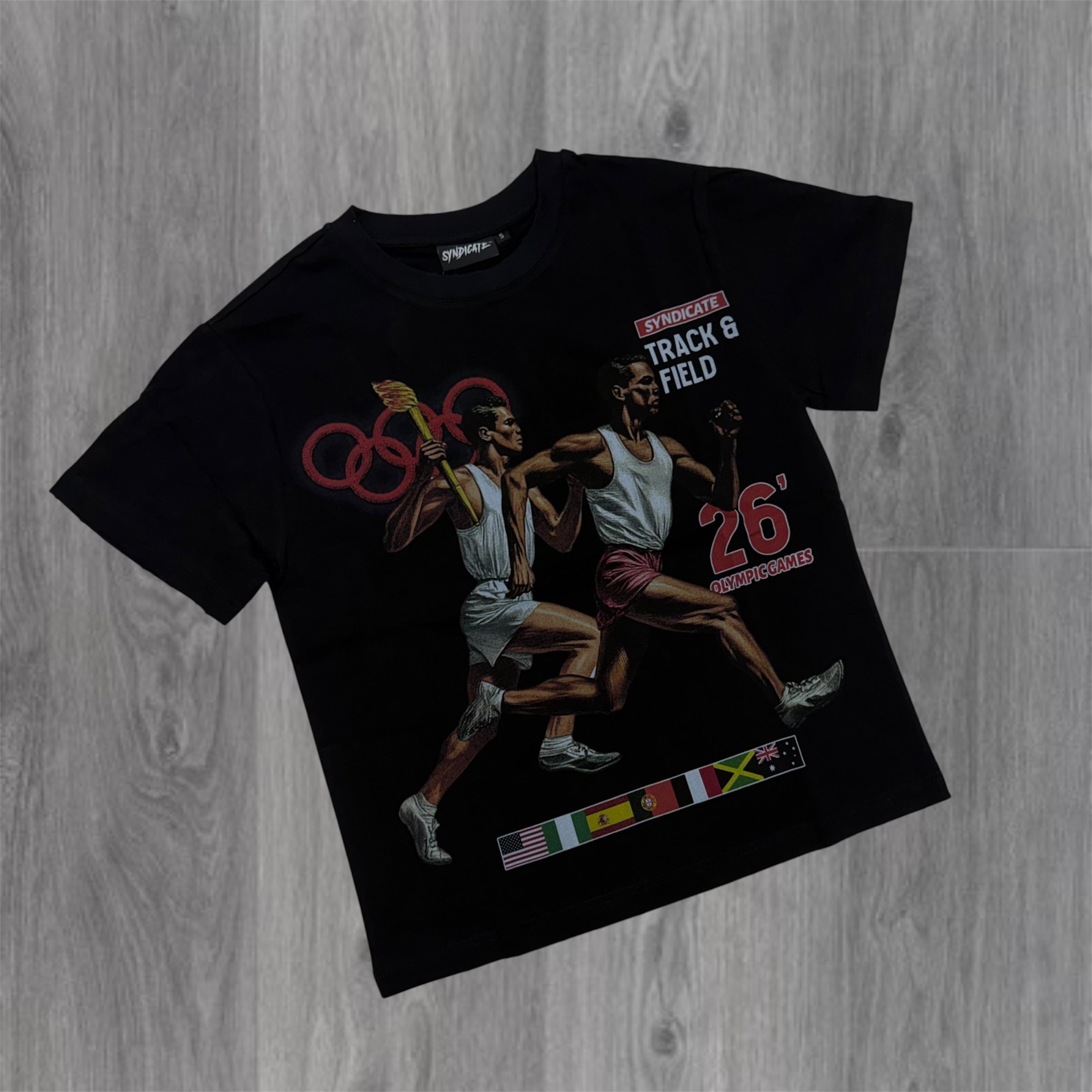 SYN - Olympics Tee - Black 19