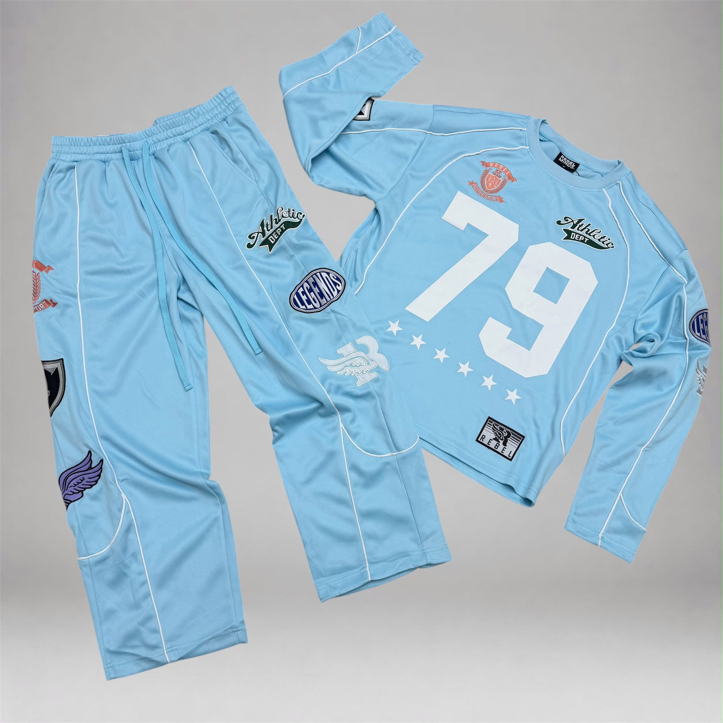 Rebel - Motorsport Track Set - Lt blue 213 413