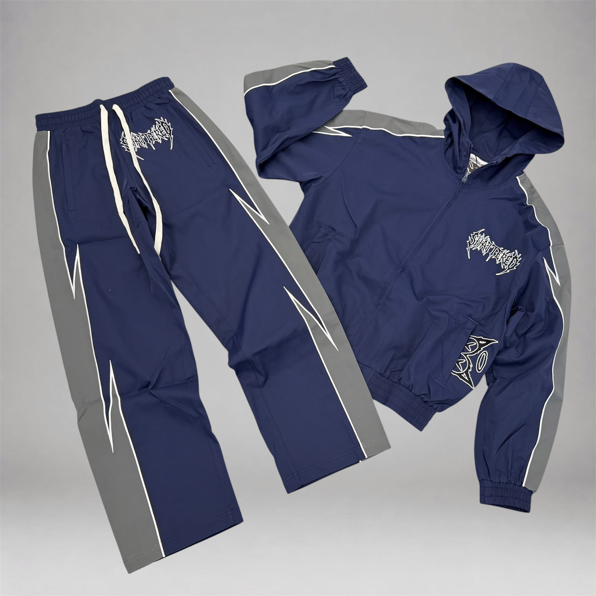 Shattered - Classic Heart Windbreaker Set - Navy