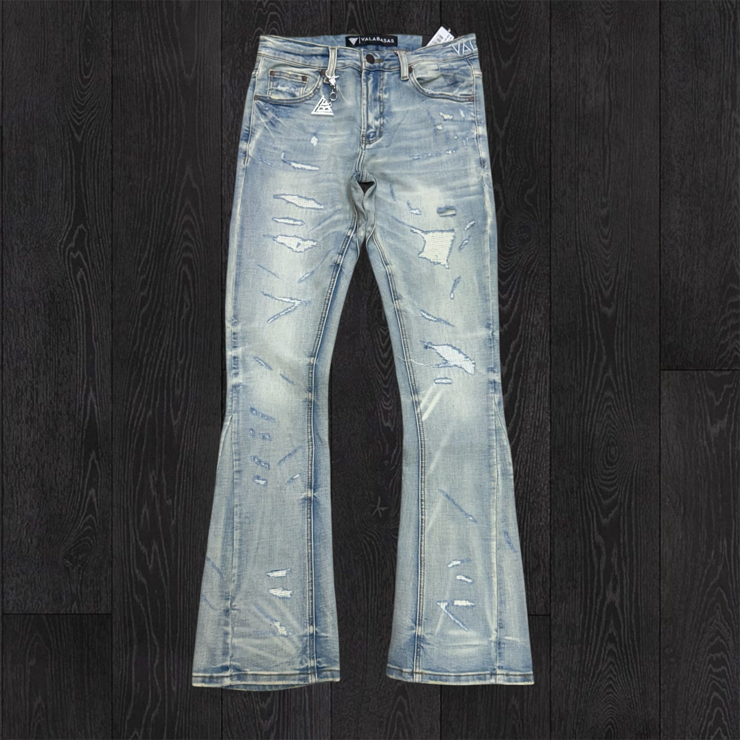 Valabasas - Fugitive Stacked Denim - Light Vintage- 1107