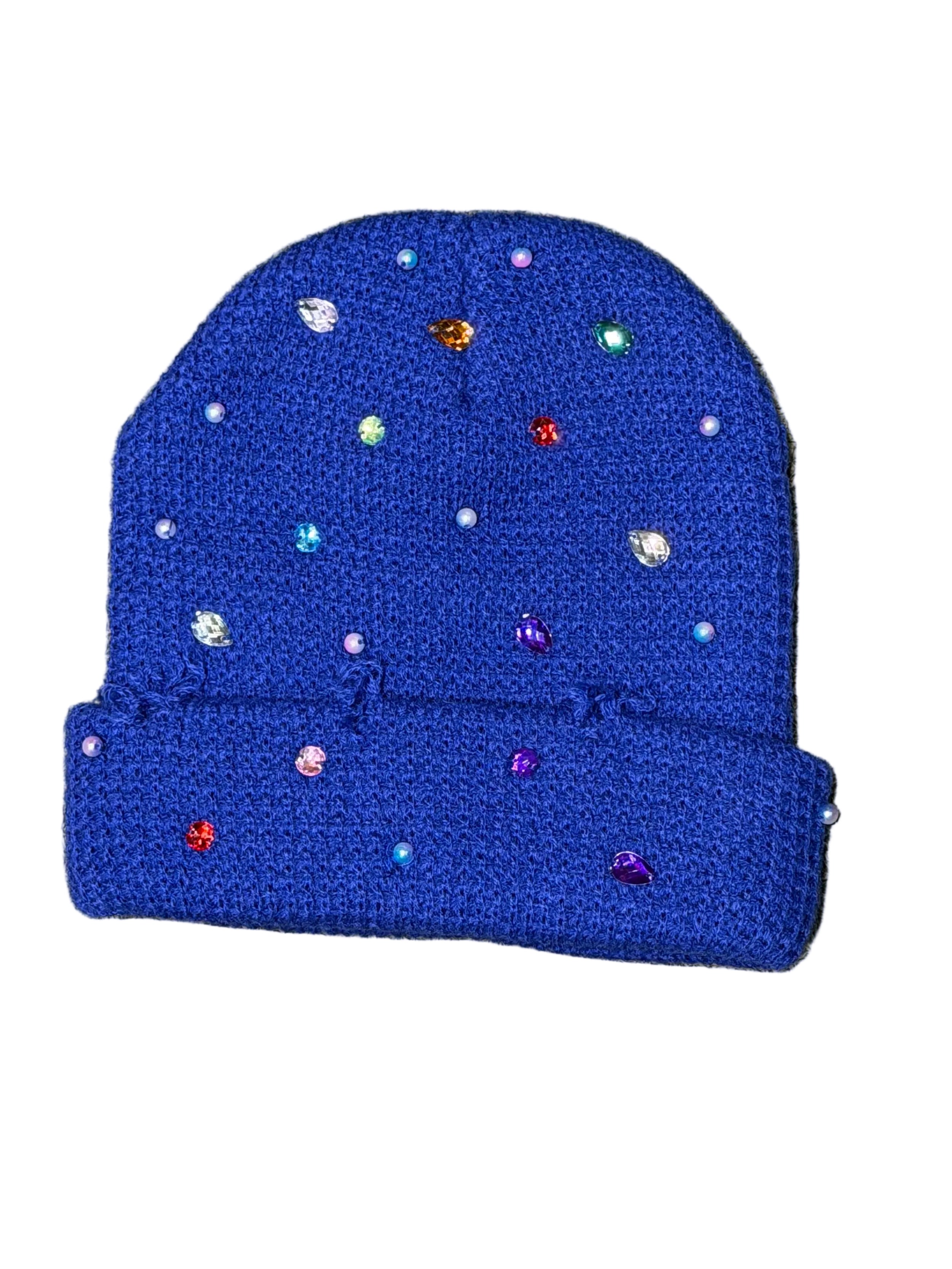 SYN Crystal Beanie - Royal Blue