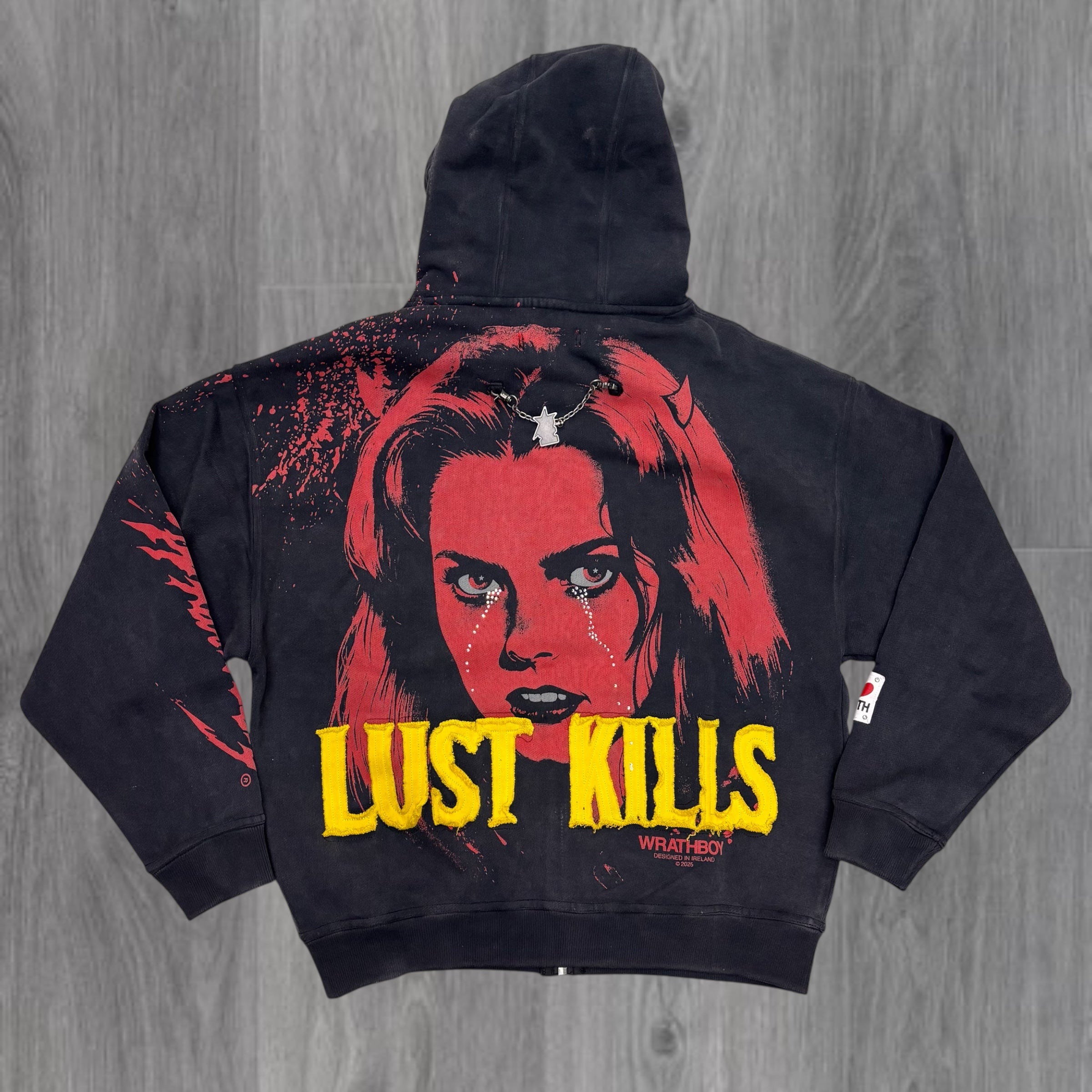 WRATH - LUST KILLS Hoodie - BLK - 141