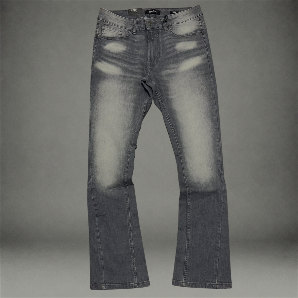 Narr - Flare Clean Denim - L.Grey - 70152