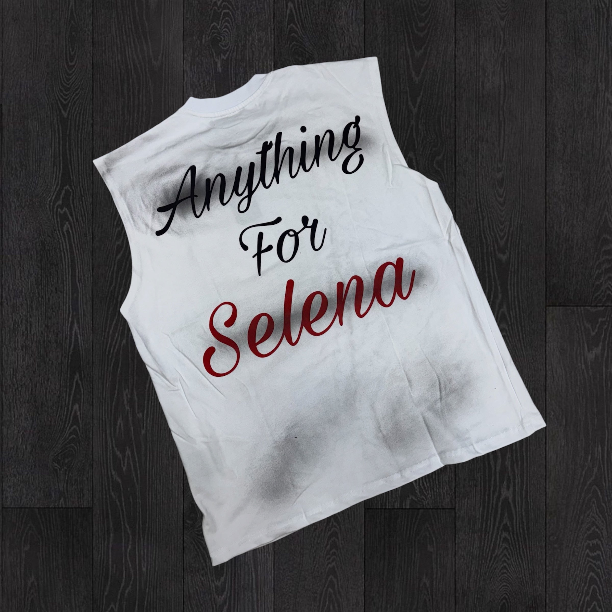 HDSN -  Selena Sleeveless Tee - White 712