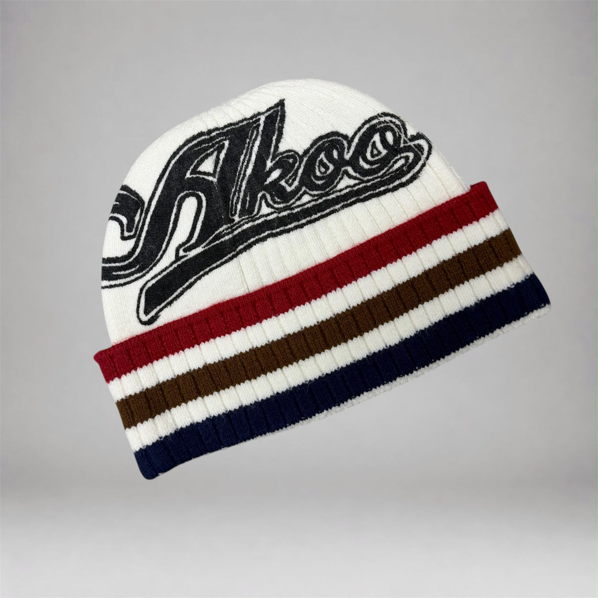 Akoo - Knit Holiday Skully - Cream 7801