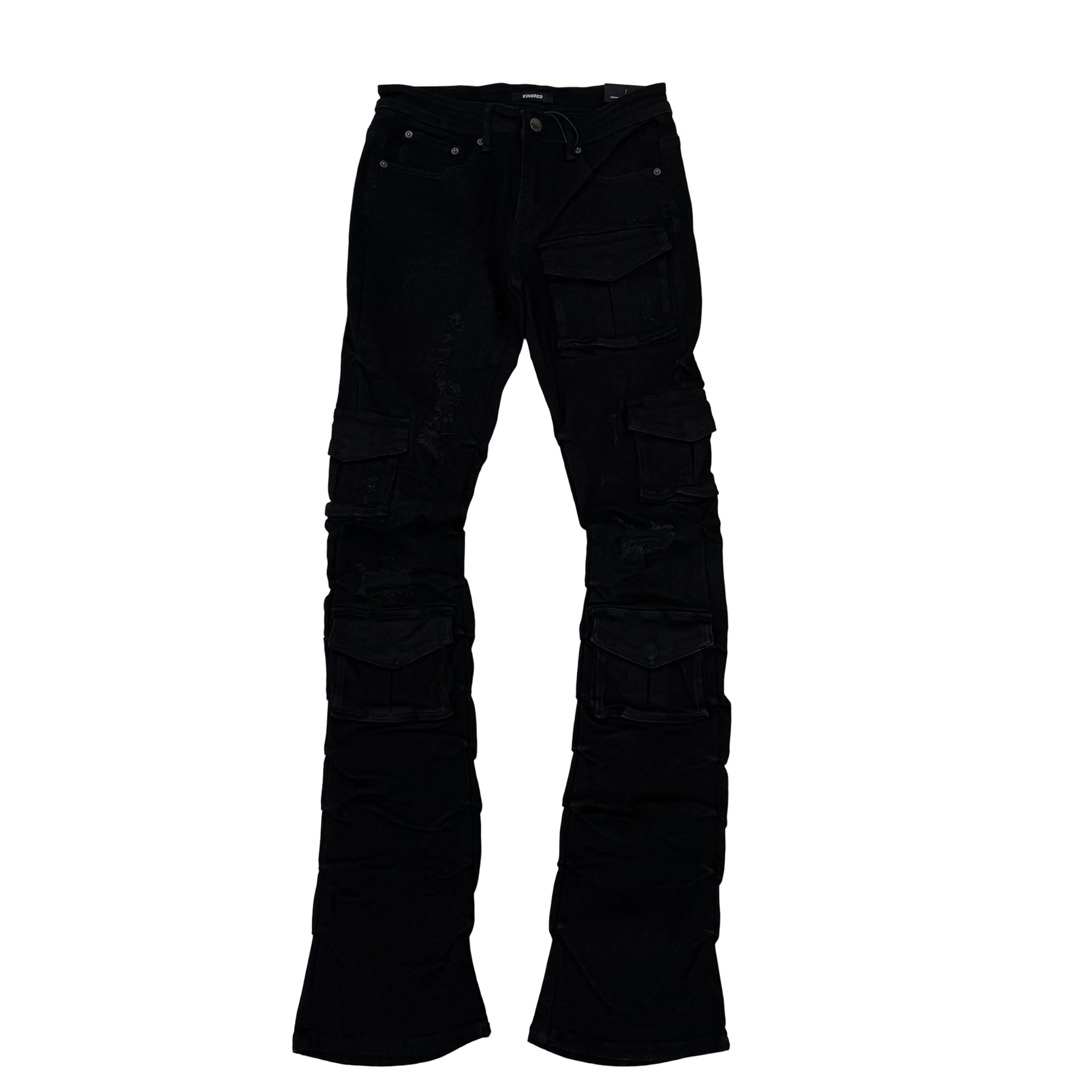 KD - Stacked Utility Denim - Denim Jet Black -2056B