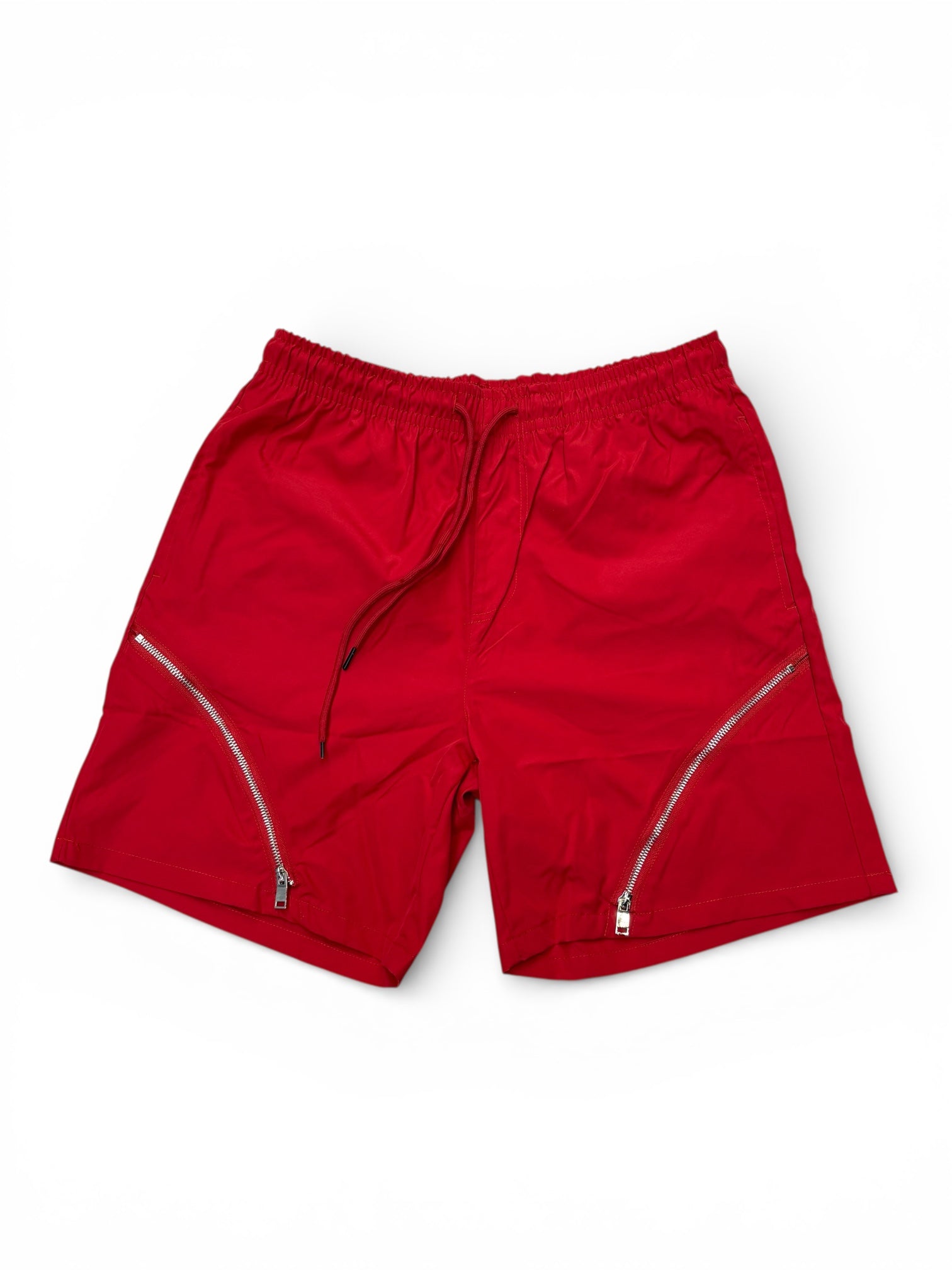 Rebel - Shorts Zip Nylon - Red - 14901