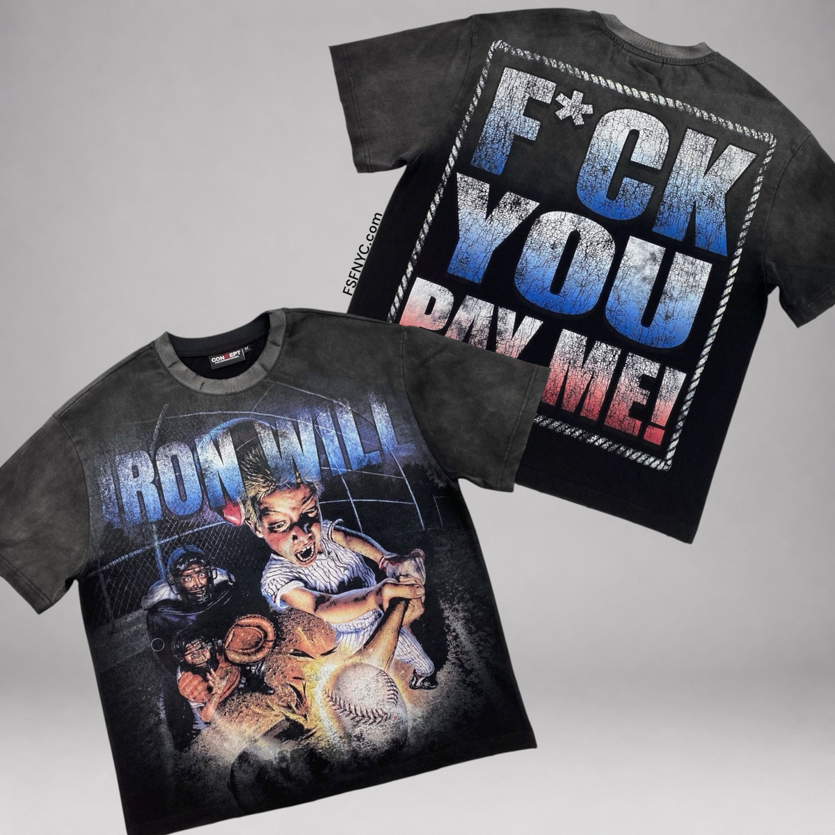 Iron Will T-shirt - Black W - 7