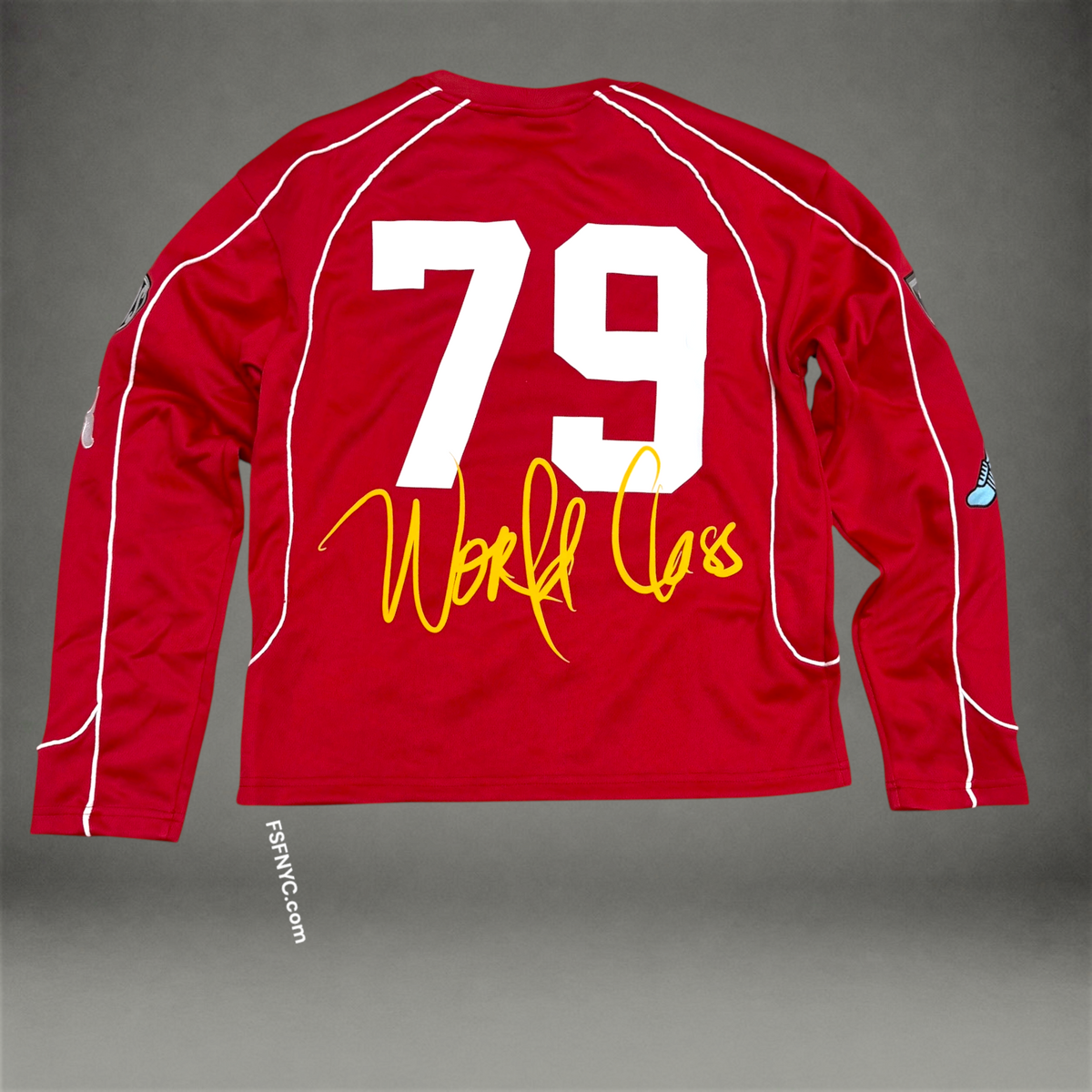 Rebel - Motorsport Long sleeve Top - Red 213