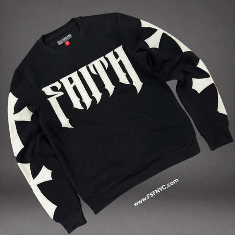 Pike - Faith Crew Sweatshirt - Black - 2616