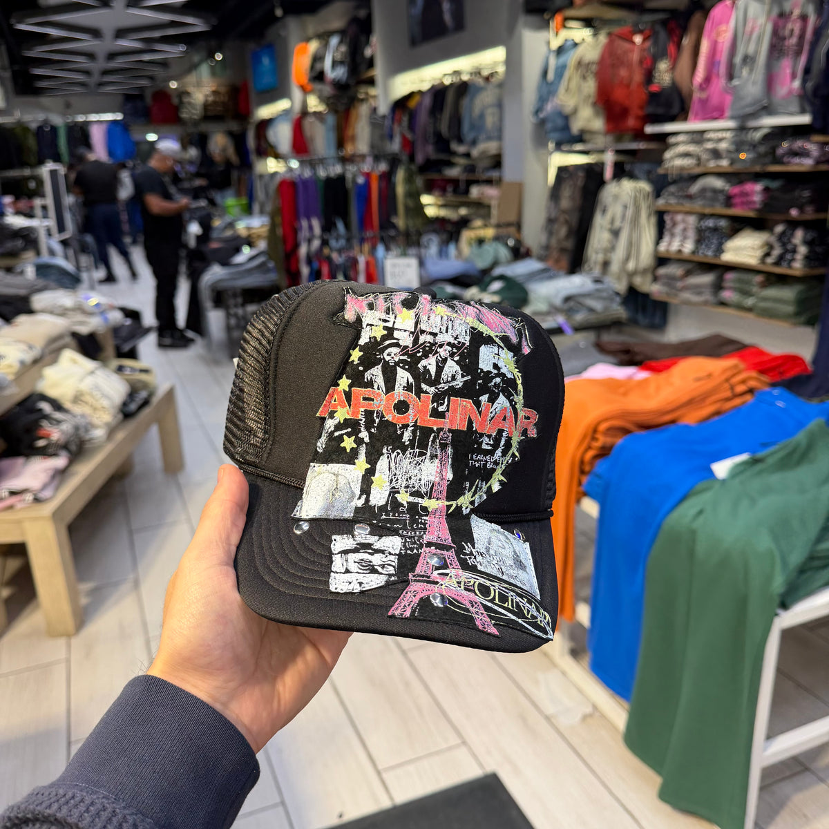 Apolinar - Rockstars Trucker Hat - Black