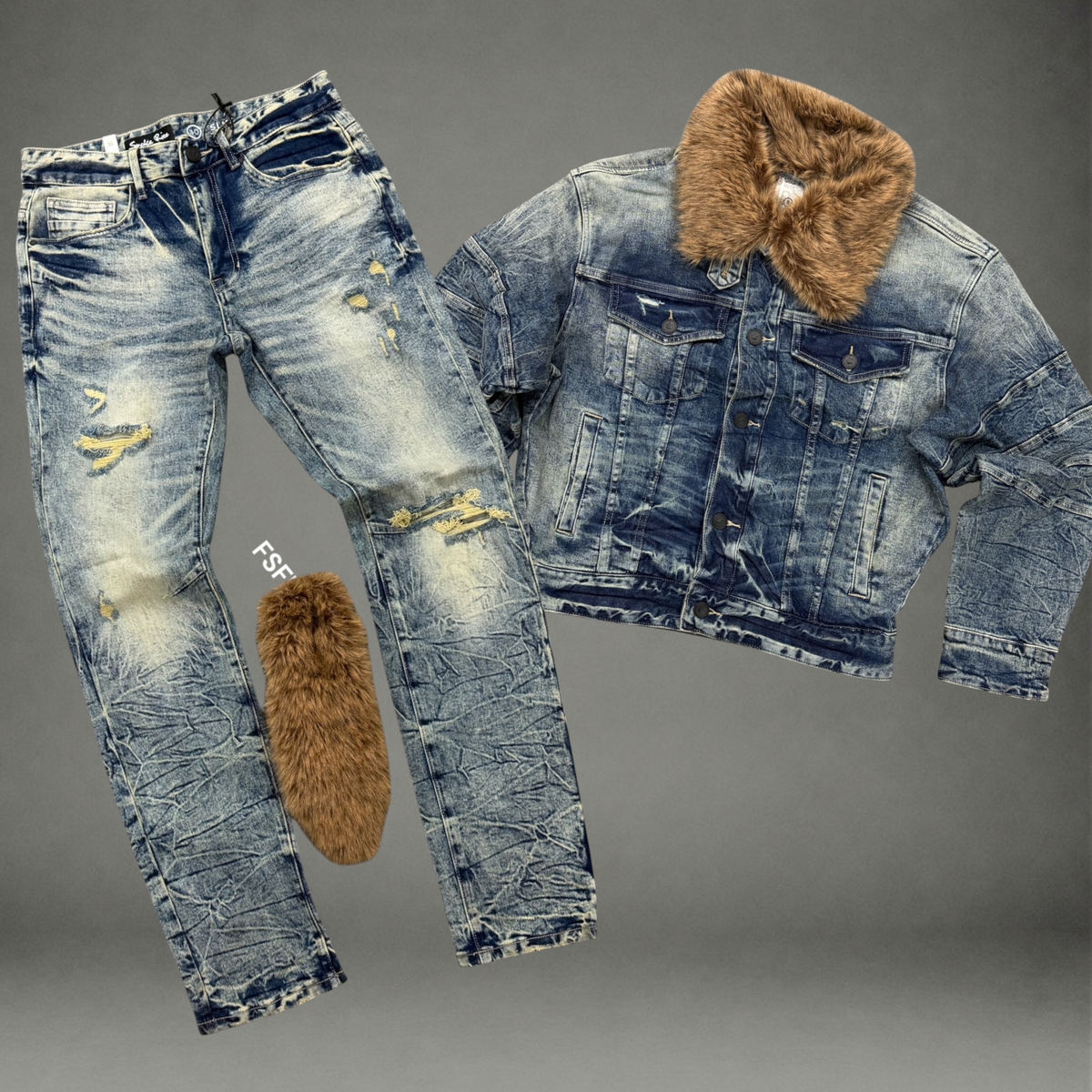 Rise - Washed Black Denim - Blue - P221