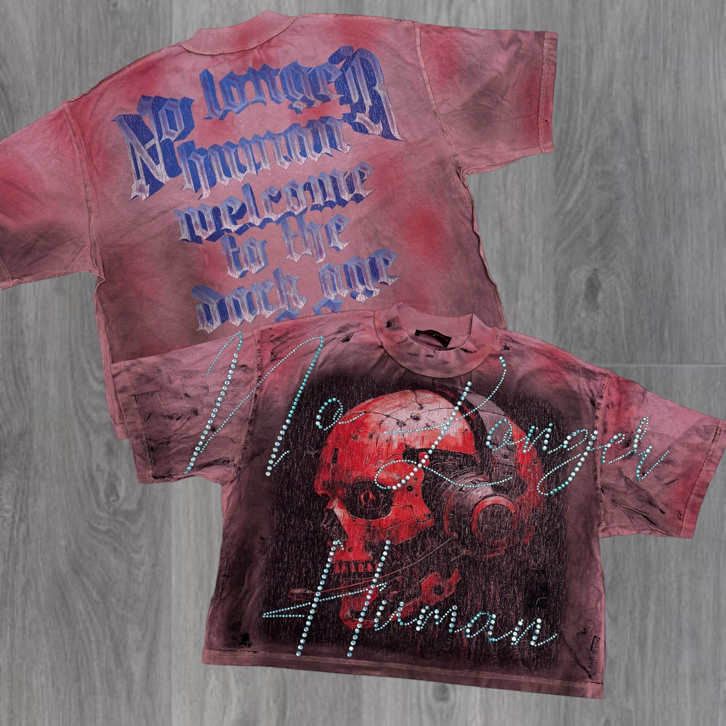 RARE PEACE - Robot Tee - Dusty Pink - 5057