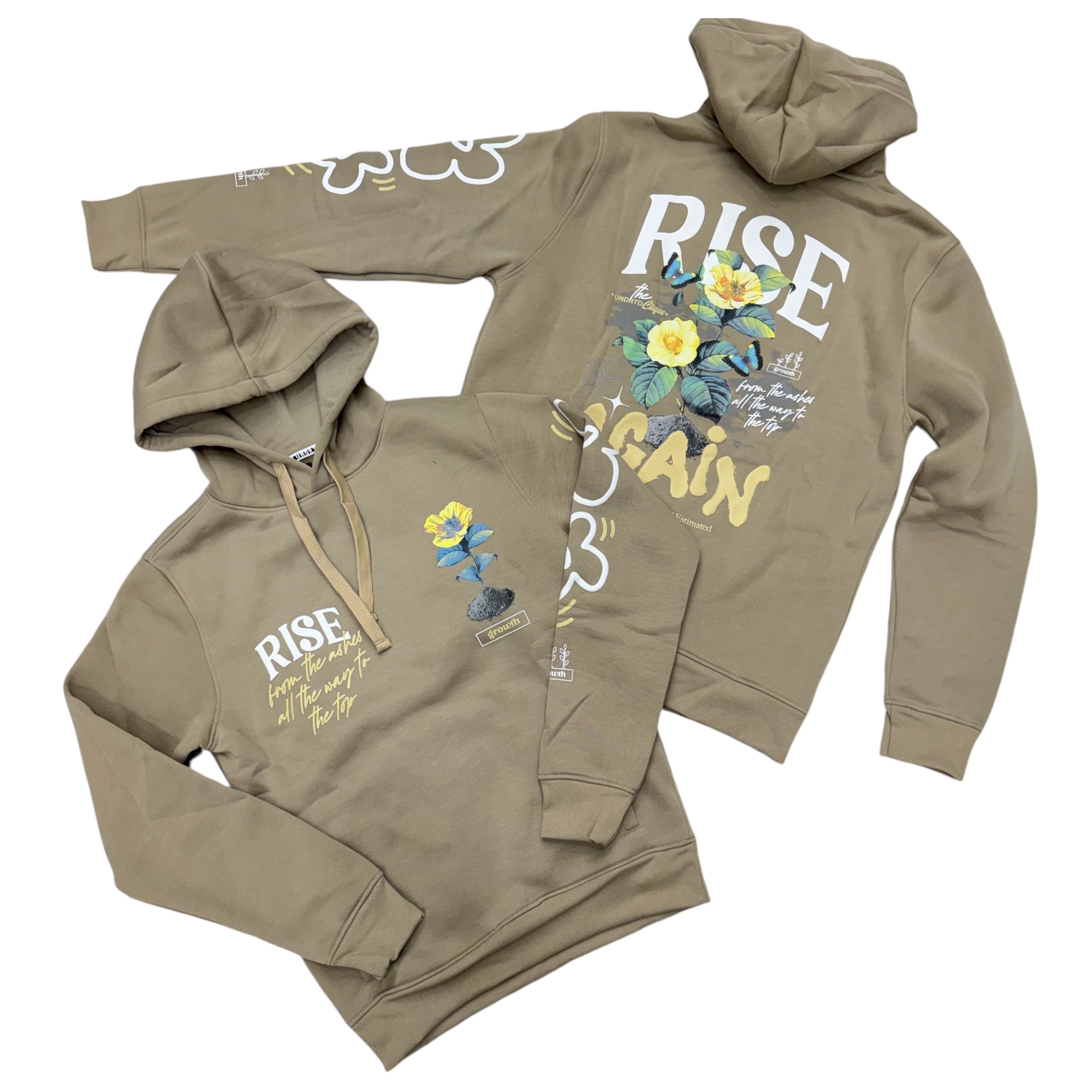 Rise Growth Hoodie Taup 4657