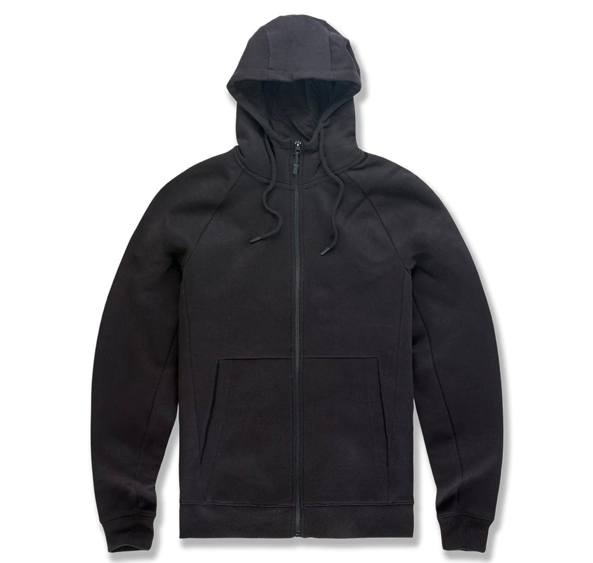 Jordan Craig Basic Fleece zip Hood (black)