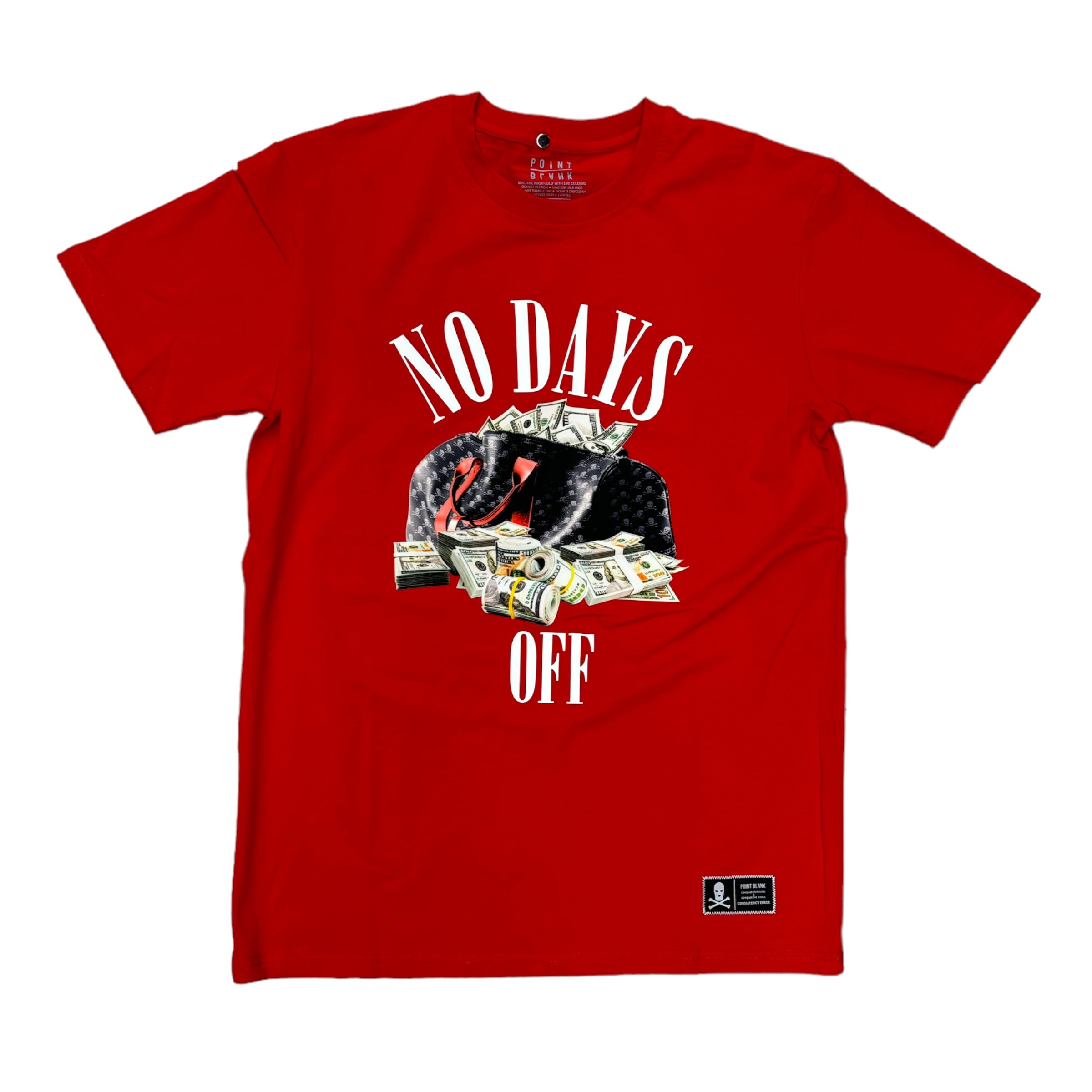 Point Blank NDO luxe Tee  Red