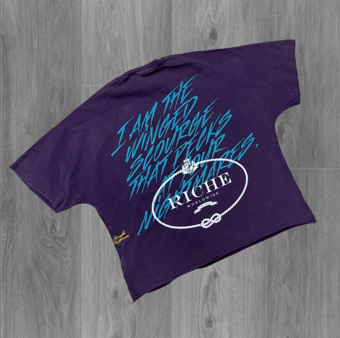 VR - Dark Knight T-shirt - Purple 2015