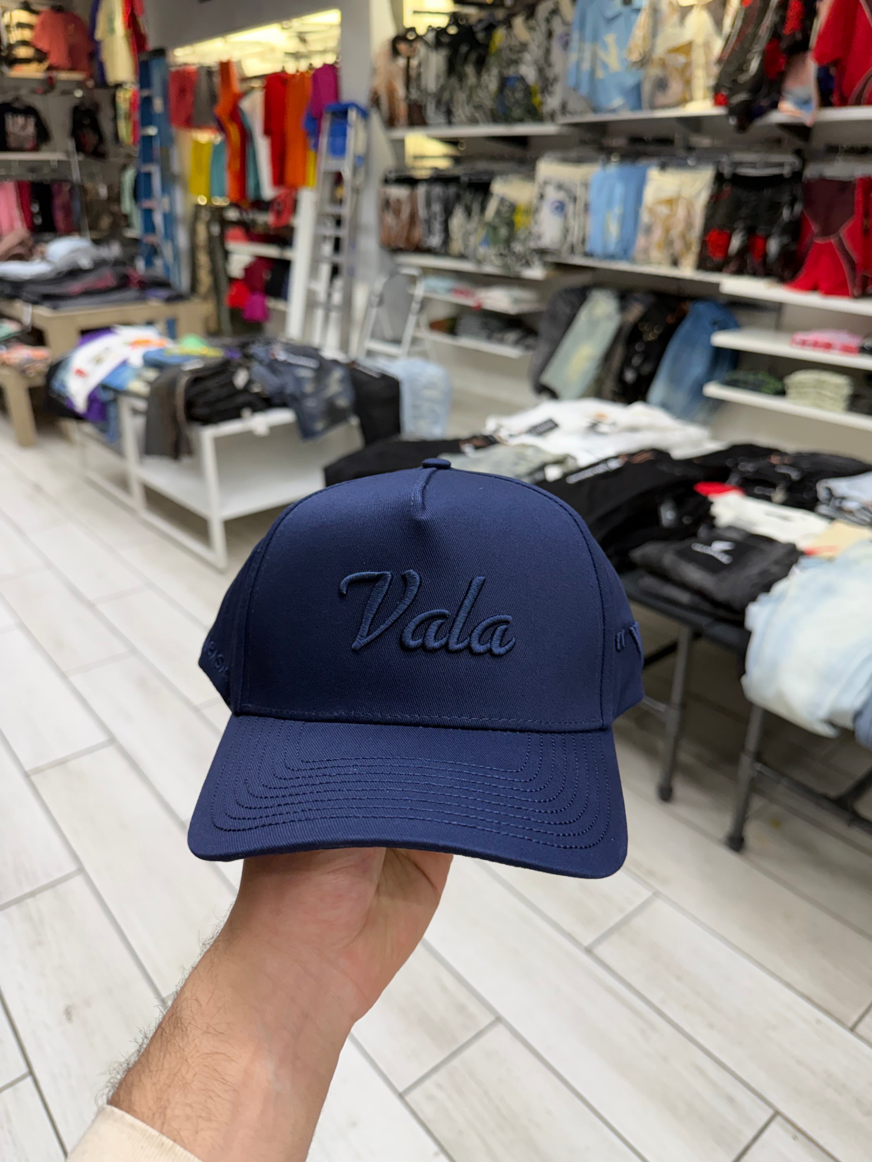 Valabasas Essential Trucker Hat - Navy Future Dusk