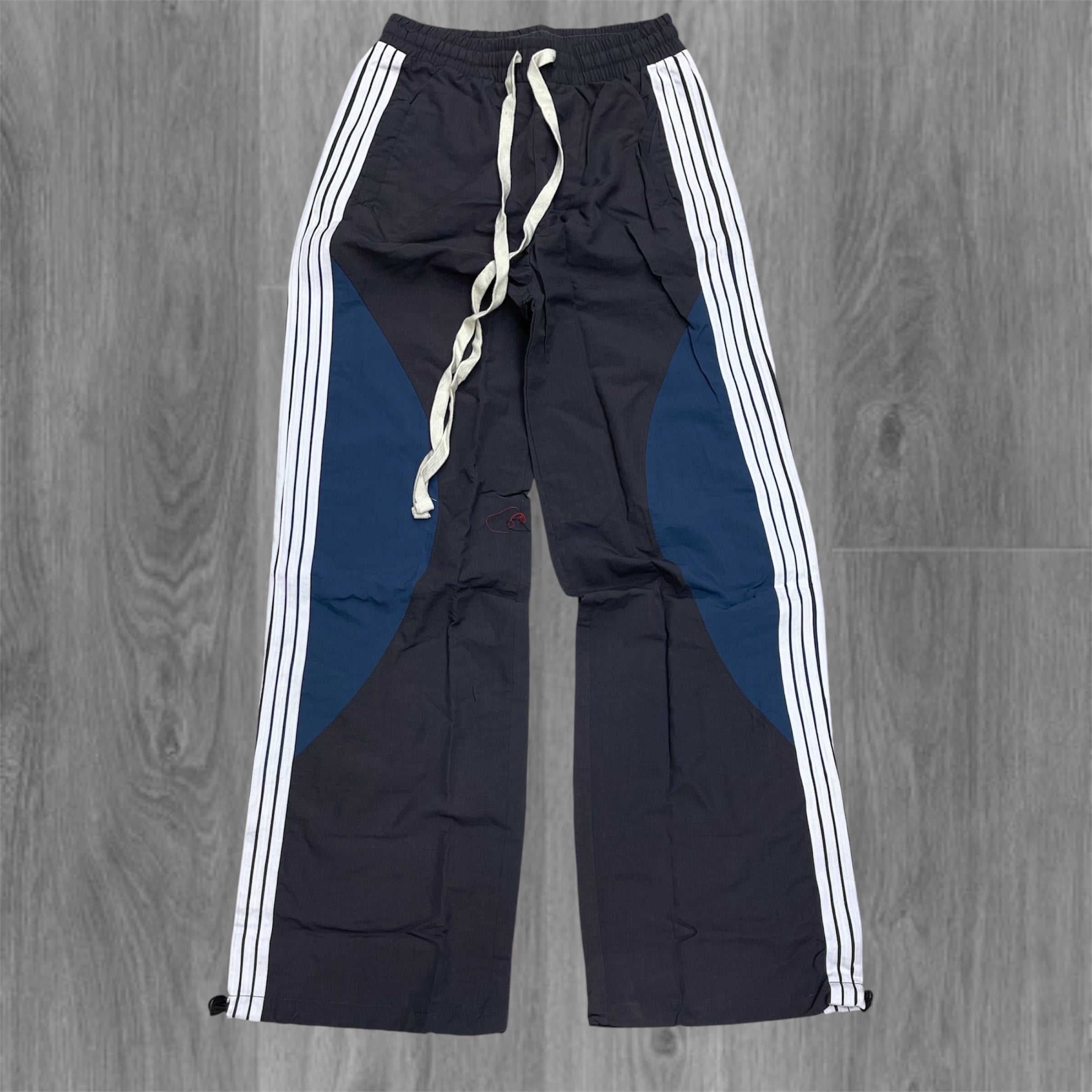 Baruda - Stripe Circle Windbreaker Pants Grey/Blue - 2026