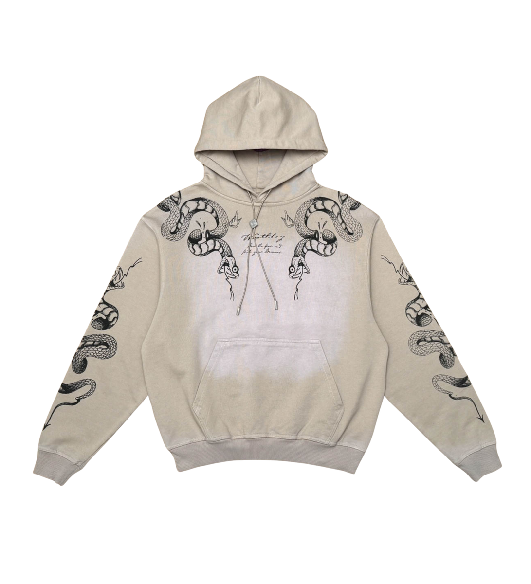 WRATHBOY - Snake Hit Hoodie - TAUP - 102