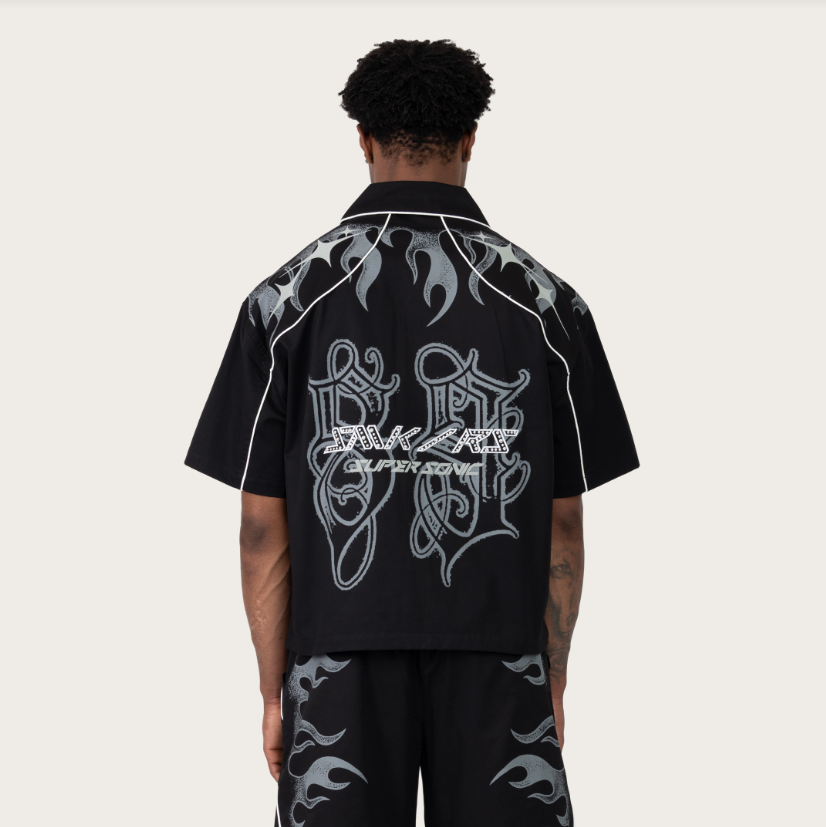 Rise - SET - SUSO Woven Short Set - Black - S490