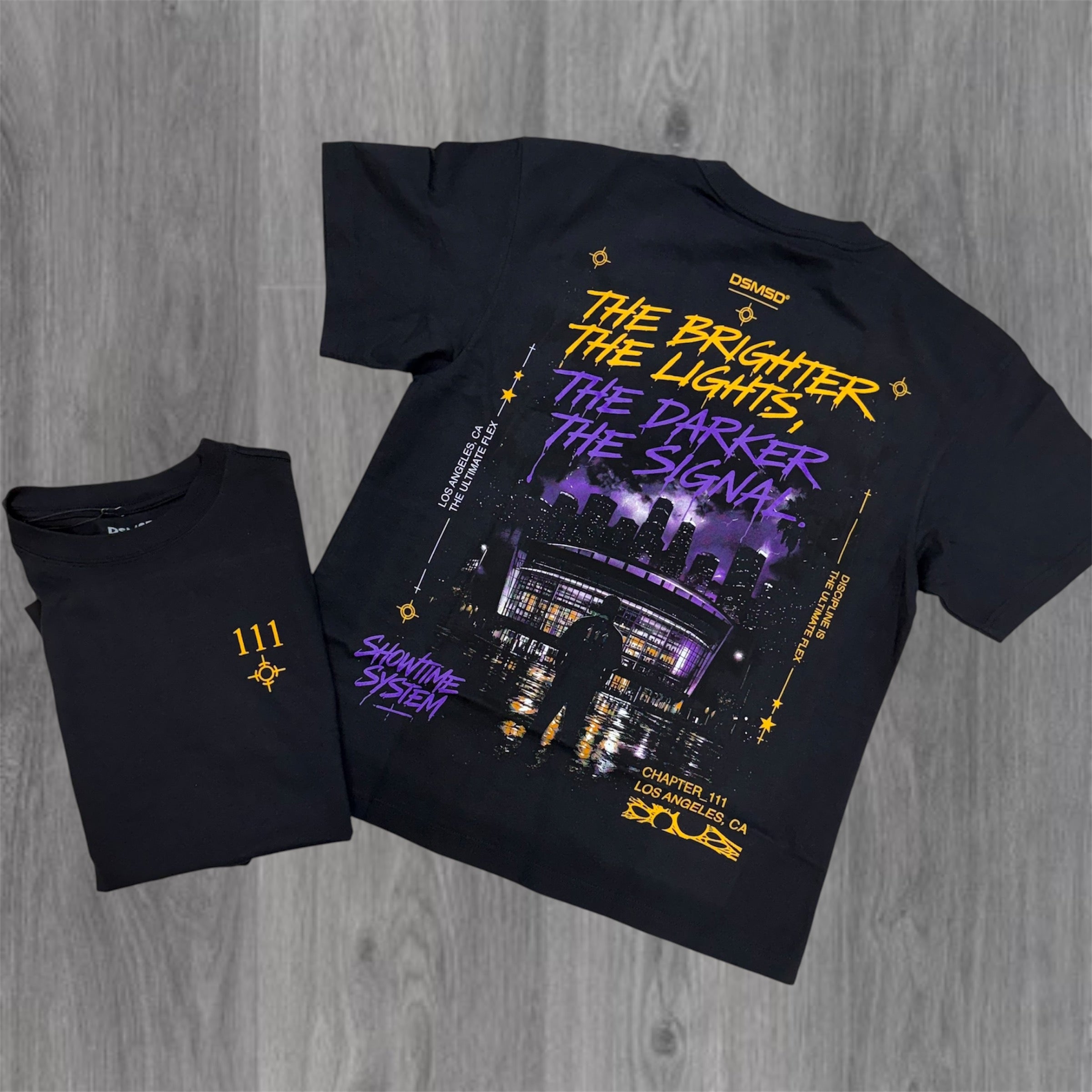 DSMSD - LA Showtime Tee - Black 01