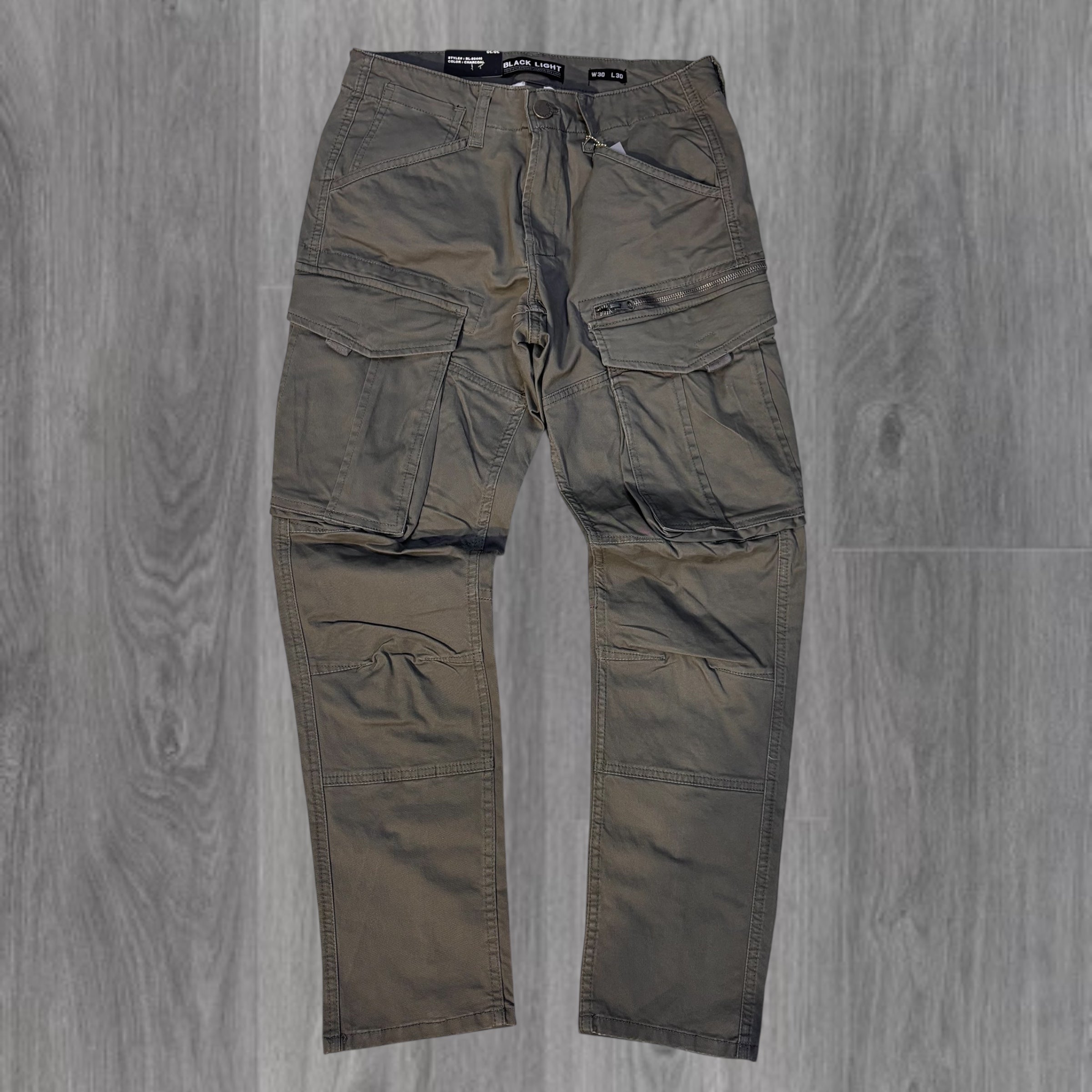 Classic Cargo Denim Charcoal -  80446